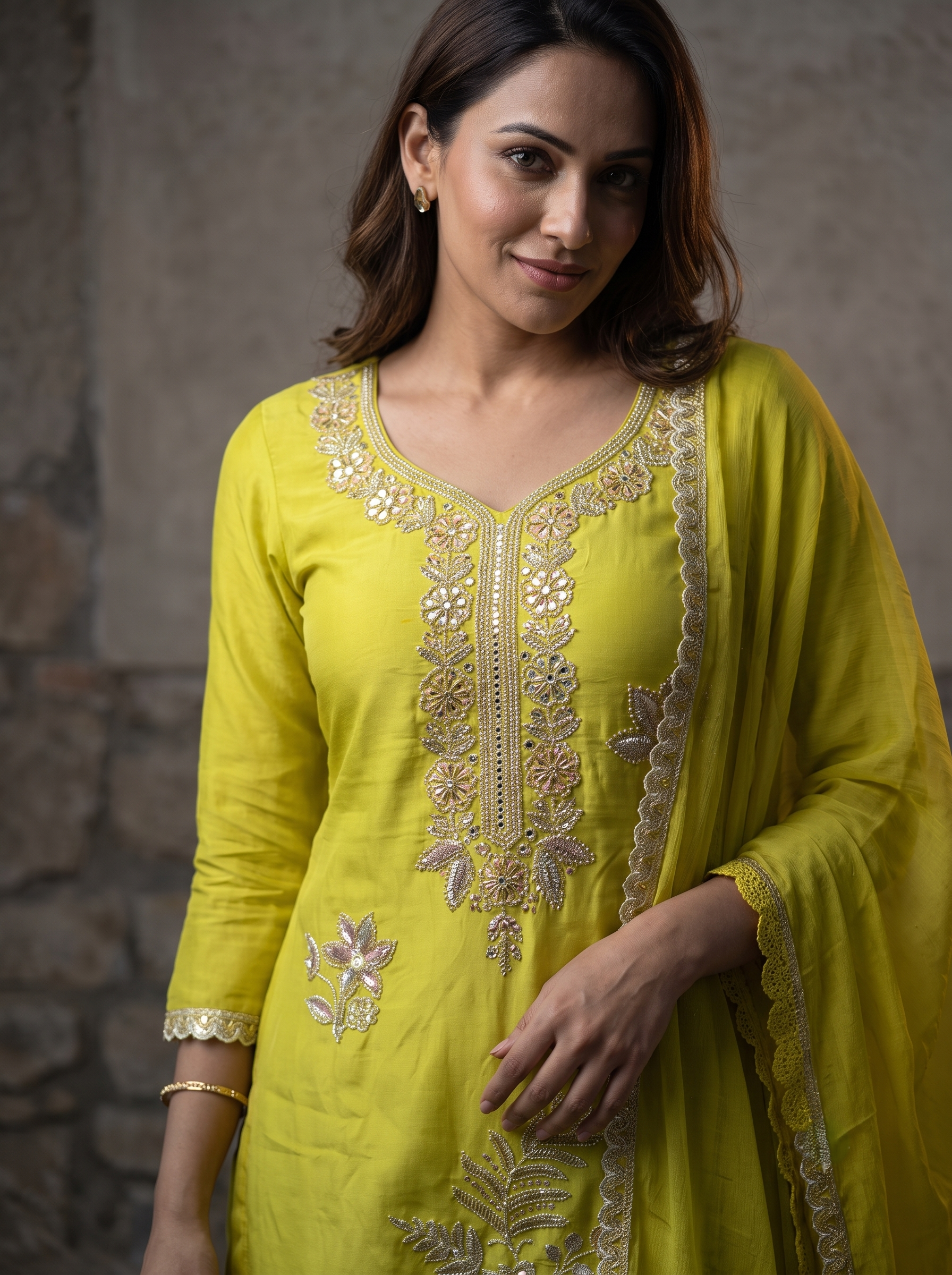 Ruhani Unstiched Suit