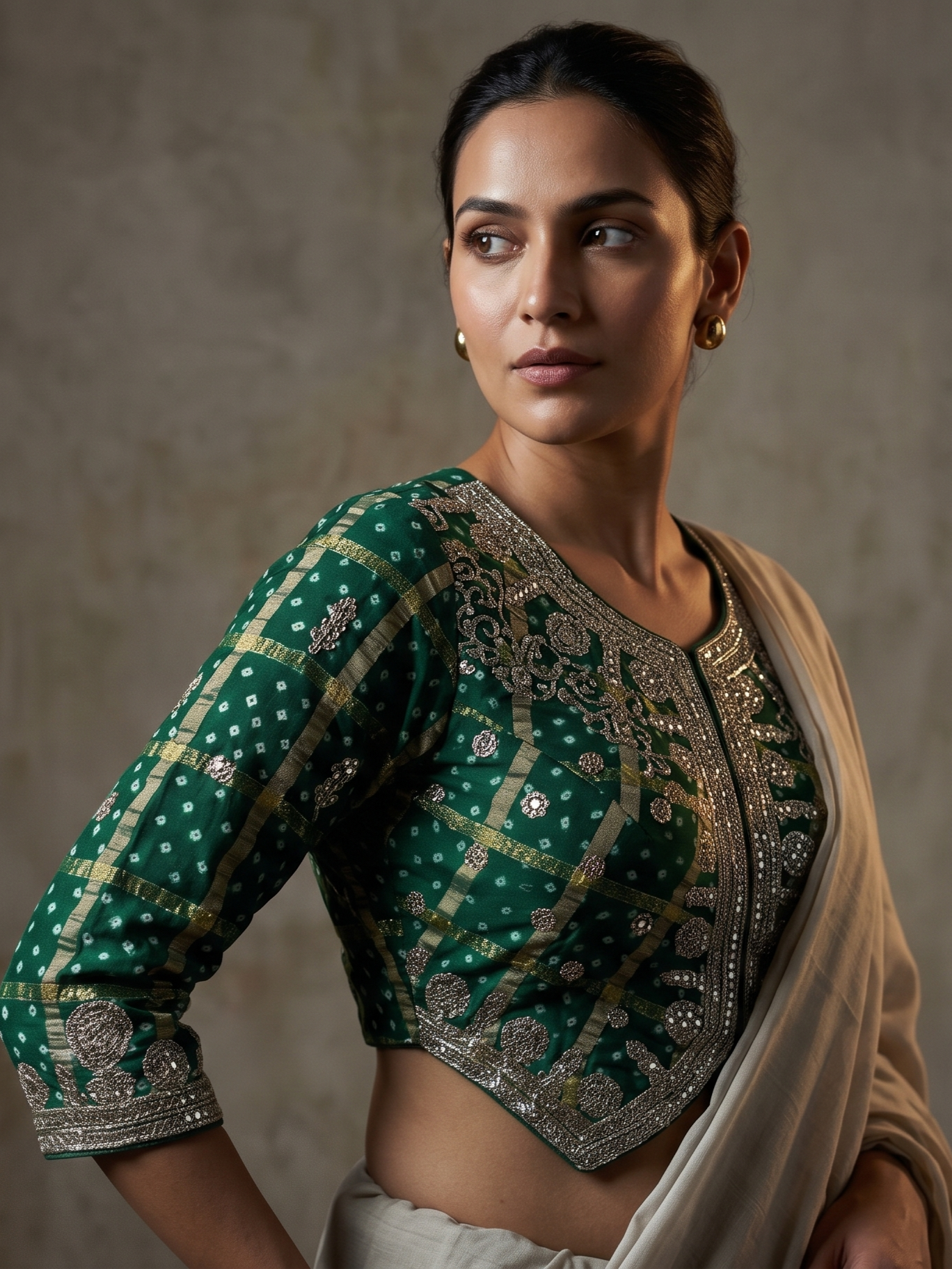 Bandhni Mehfil Blouse