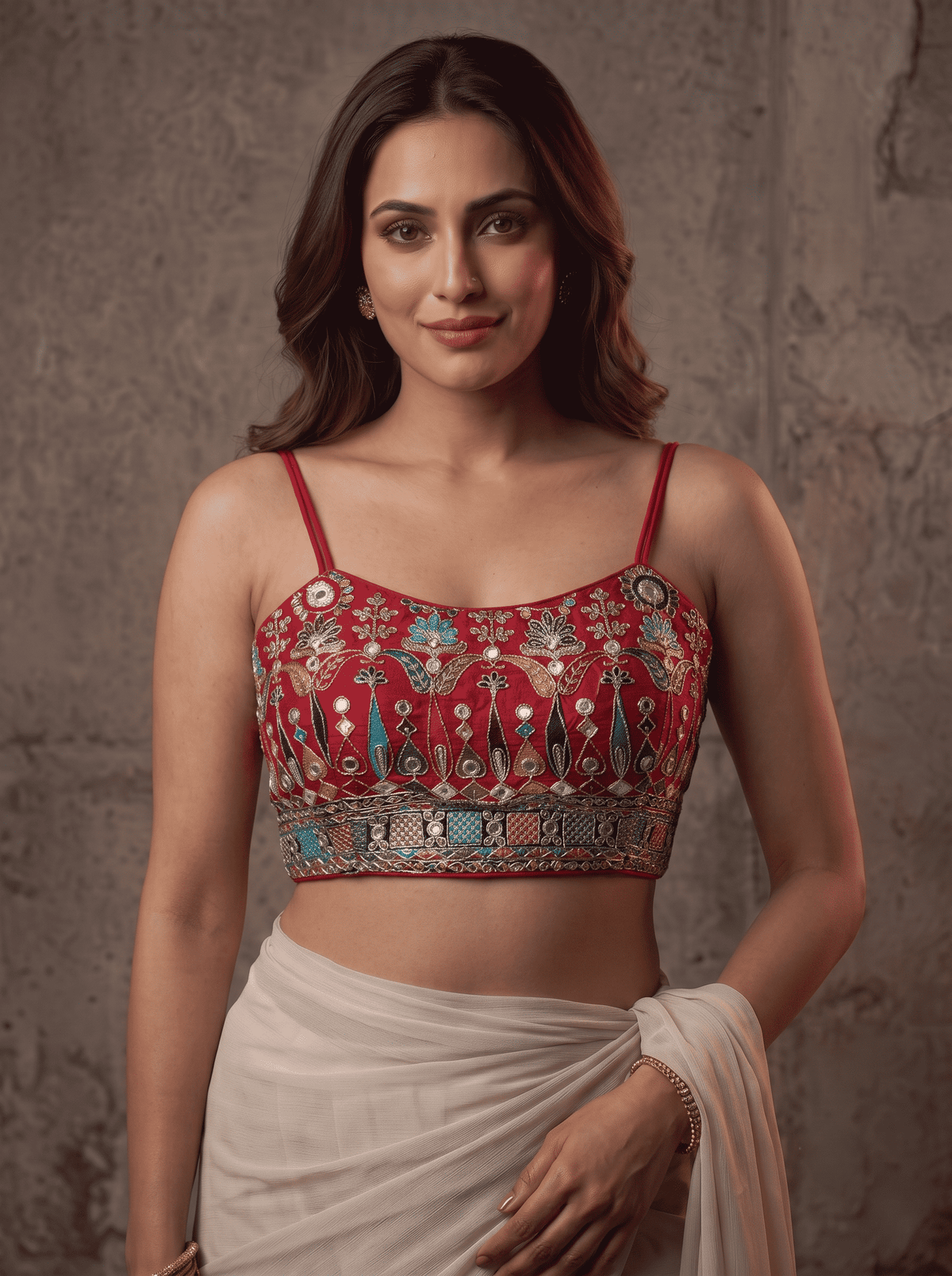 Celeste Strap Backless Blouse