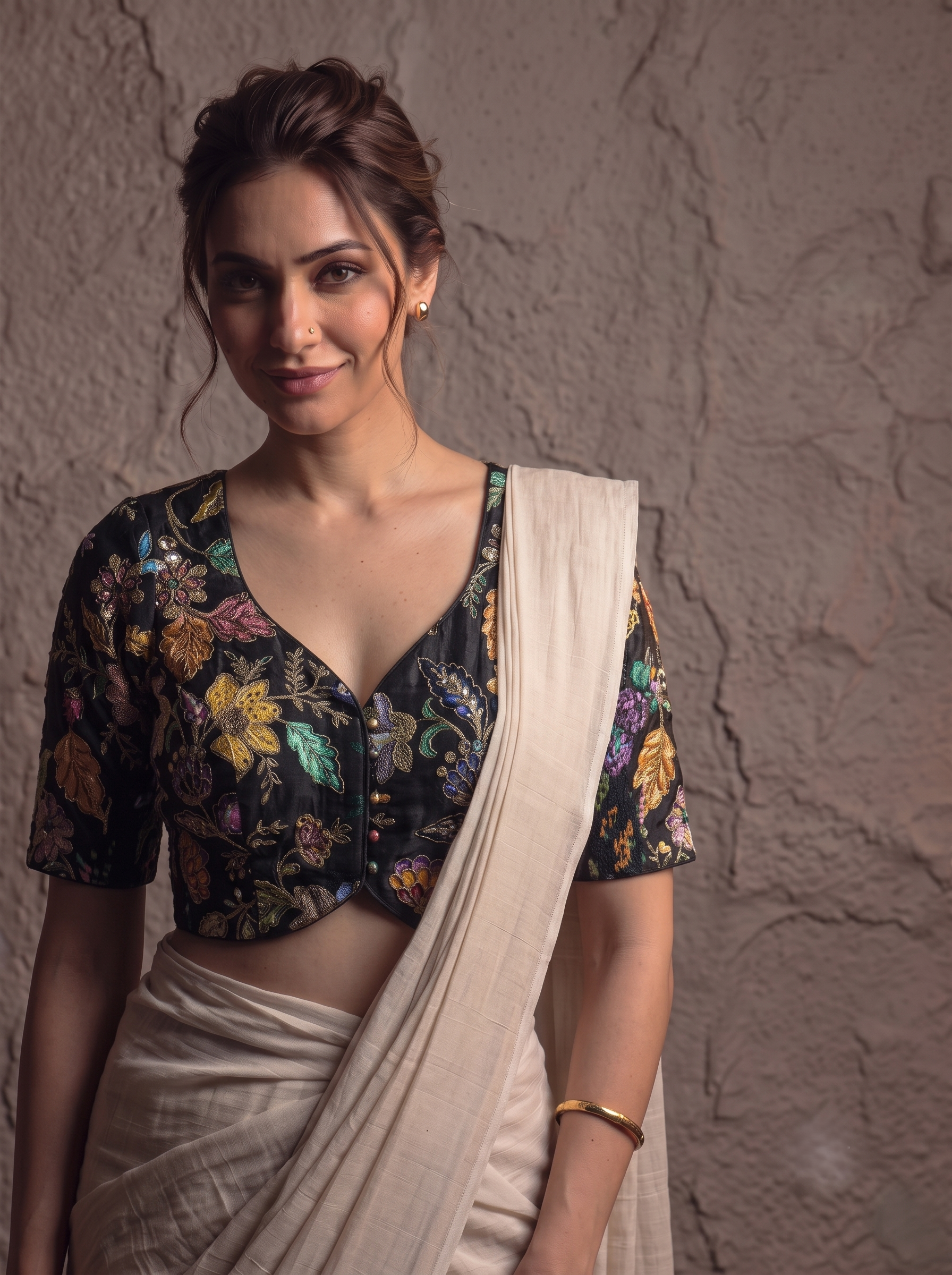 Priyanka Crepe Stretchable Blouse