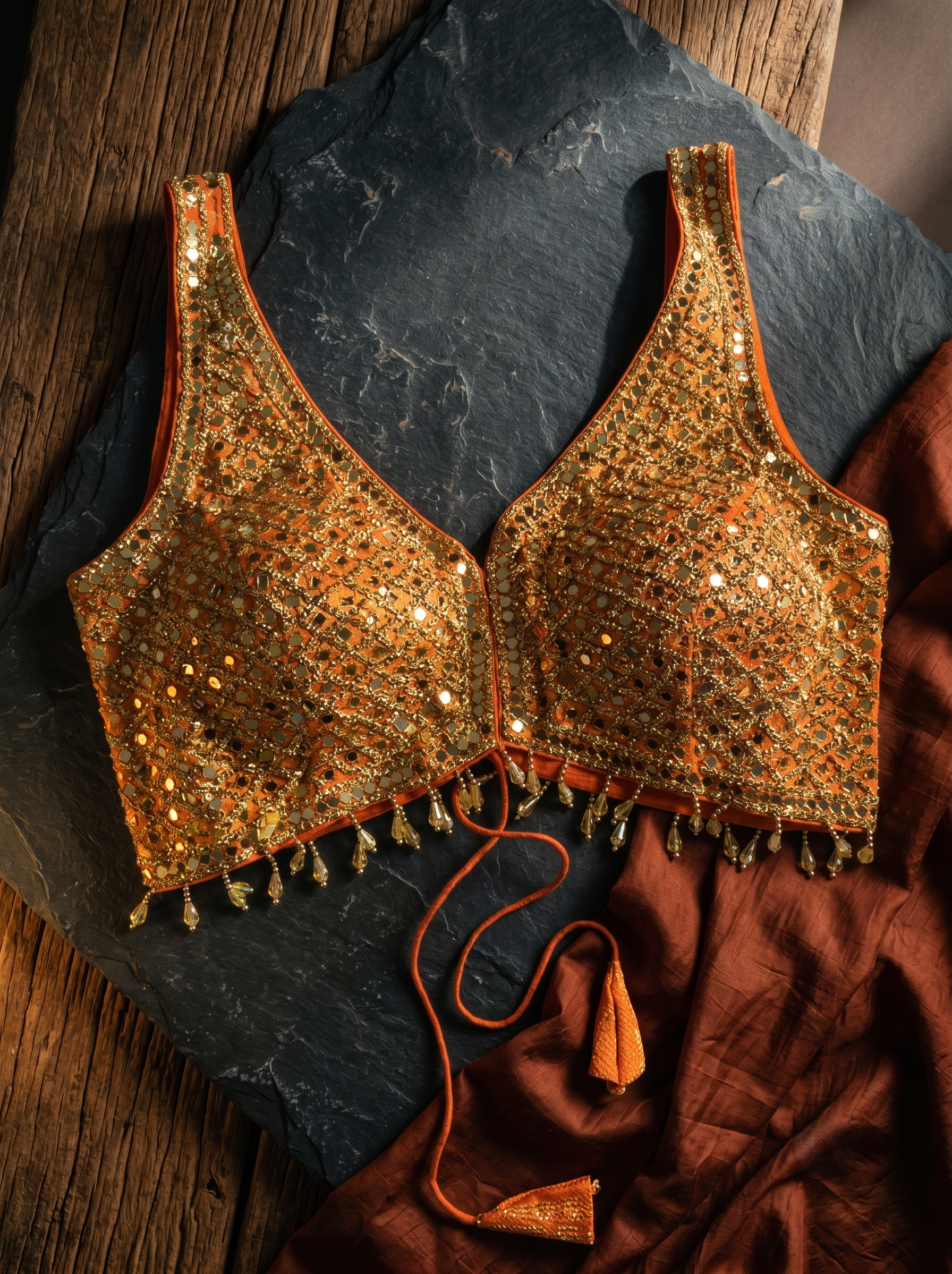 Lunara Festive Glow Blouse