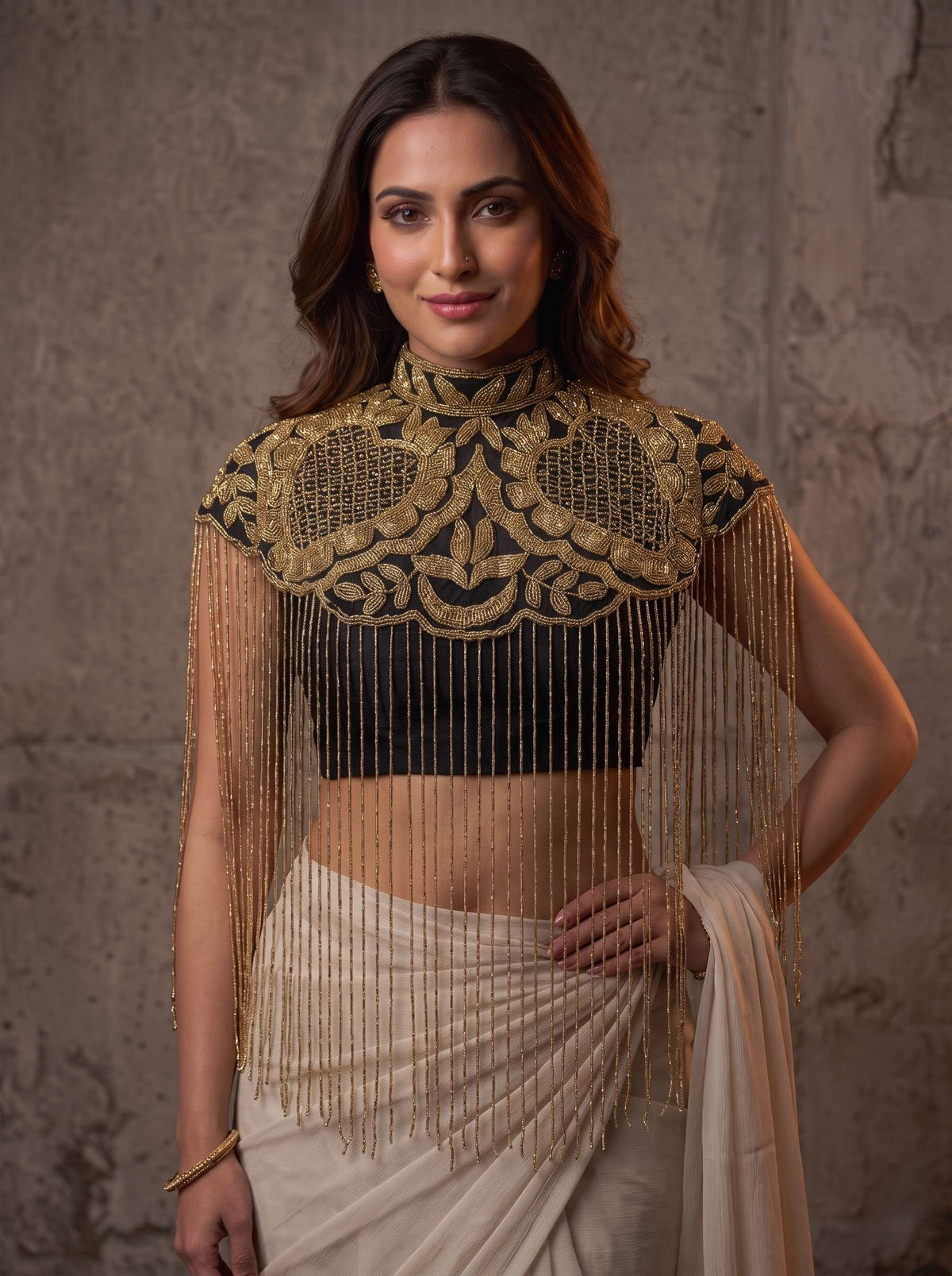 Pearl Aura Designer Kochi Pochi Blouse