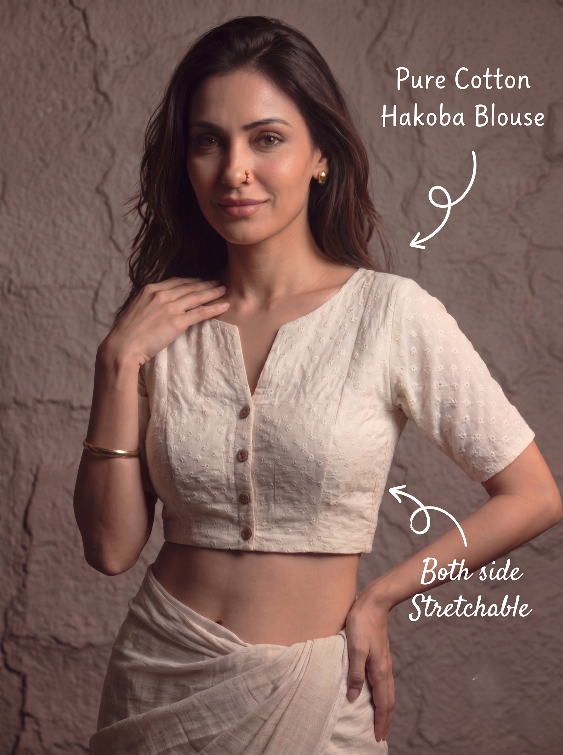 Comfort Fit Hakoba Blouse