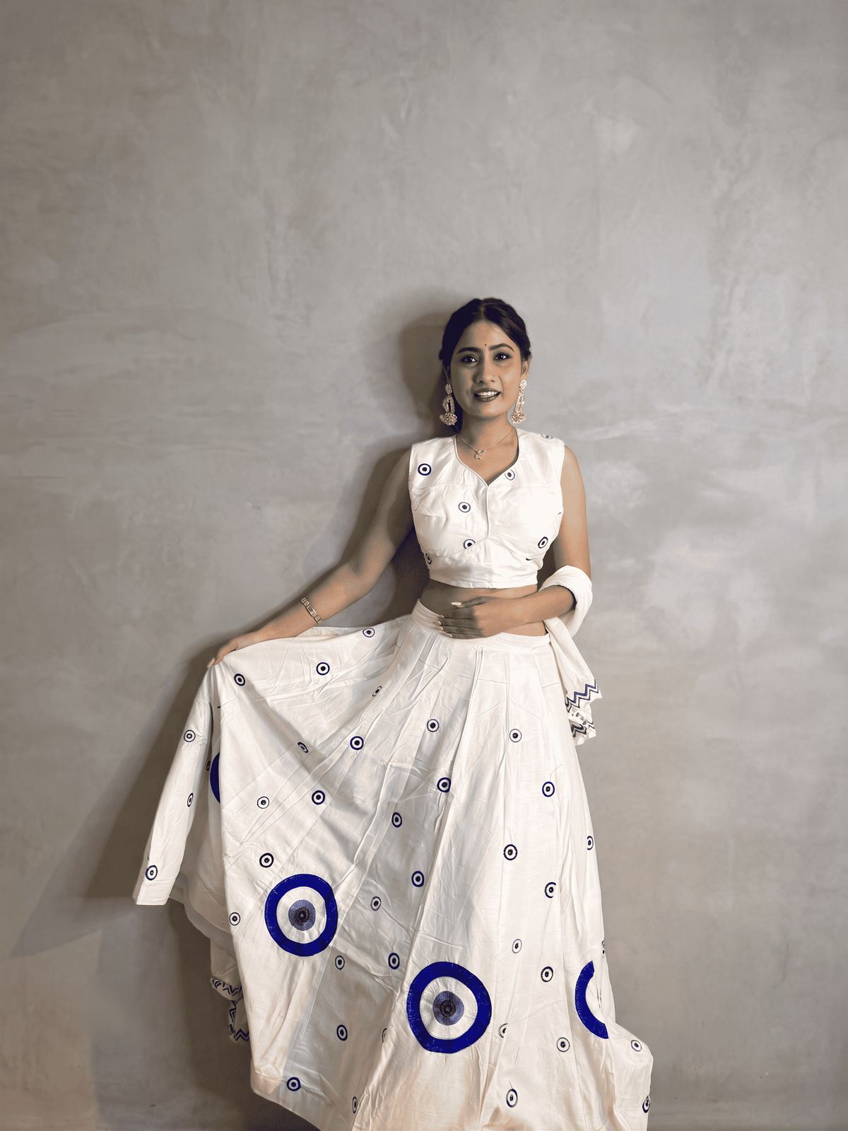 Cotton Lehenga With Blouse