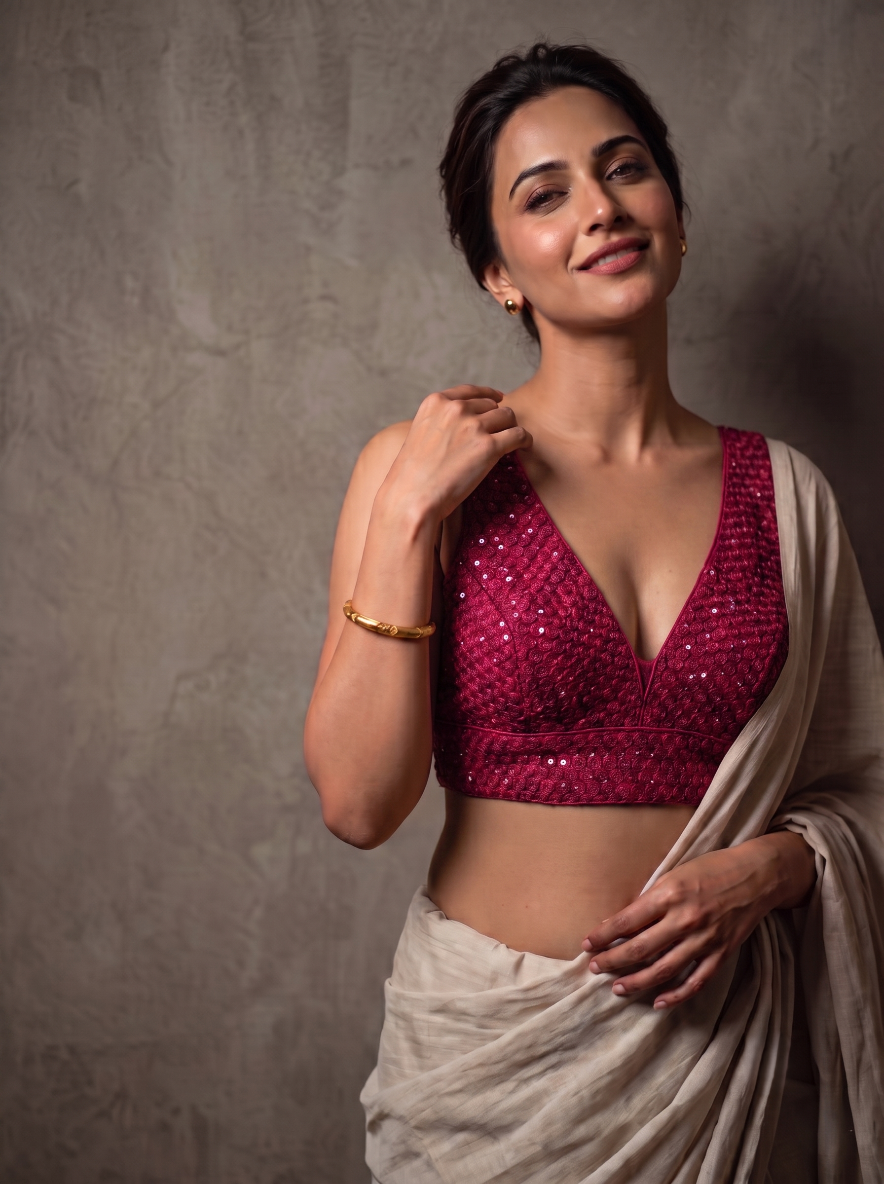 Divine Sequence Partywear Blouse