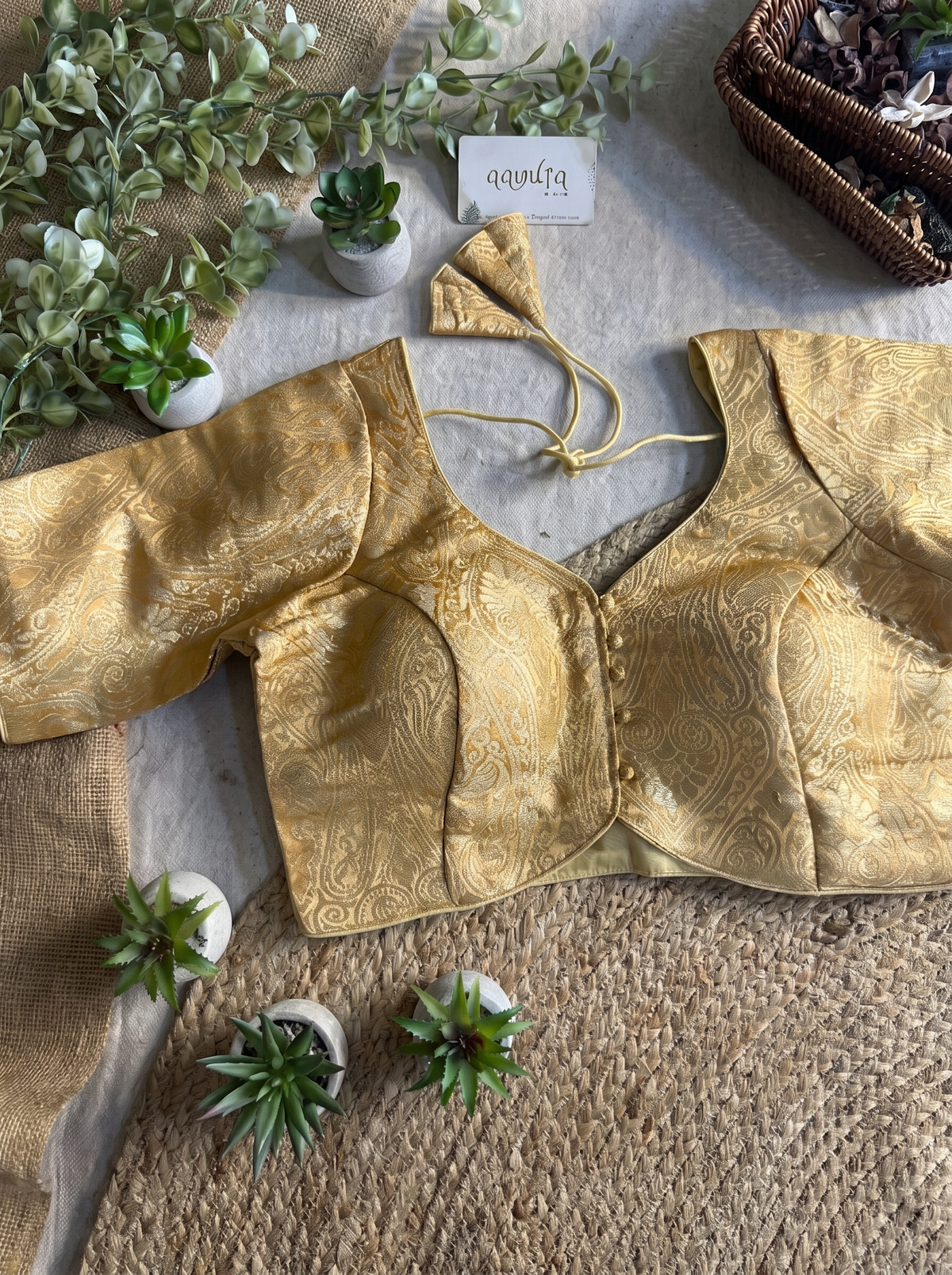 Zeenat Heritage Banarasi Blouse