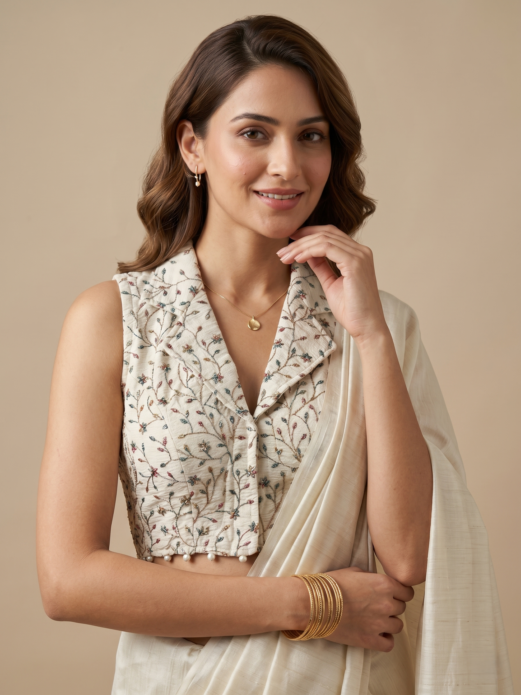 FlexiFit Cotton Designer Blouse