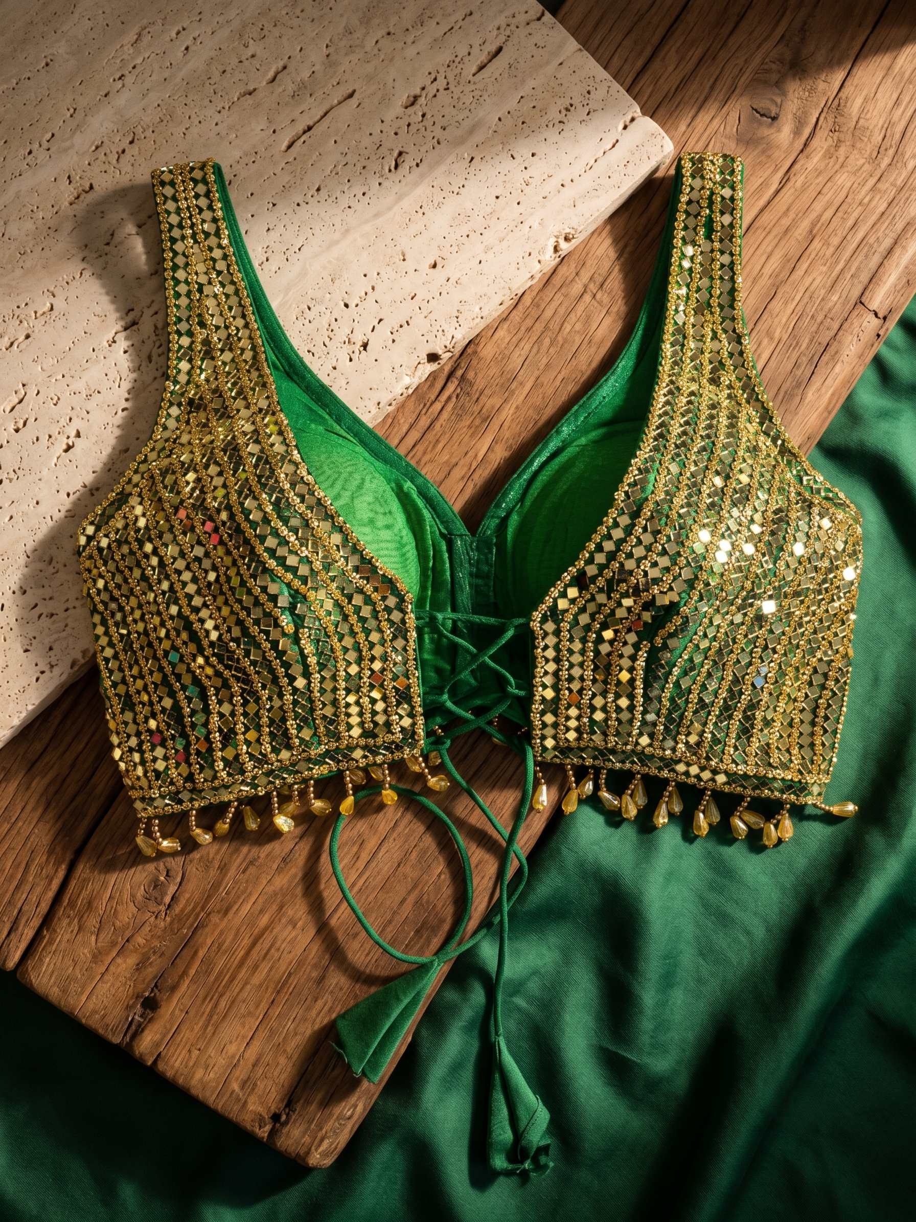Lunara Festive Glow Blouse