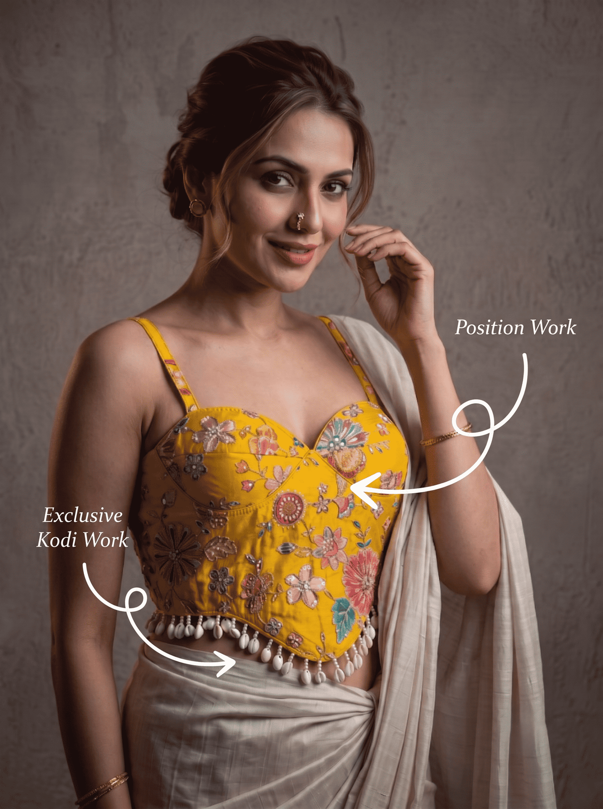 Premium Kodi Work Navratri Blouse
