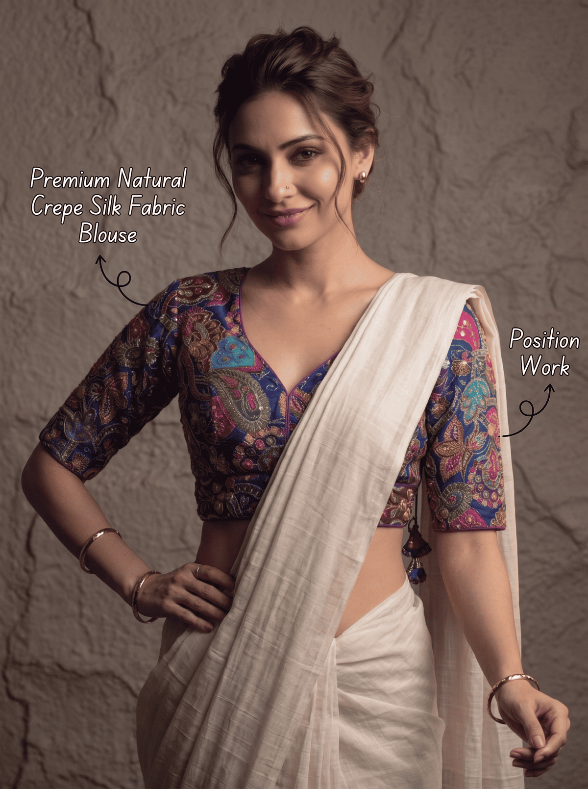 Anvika Position Work Blouse