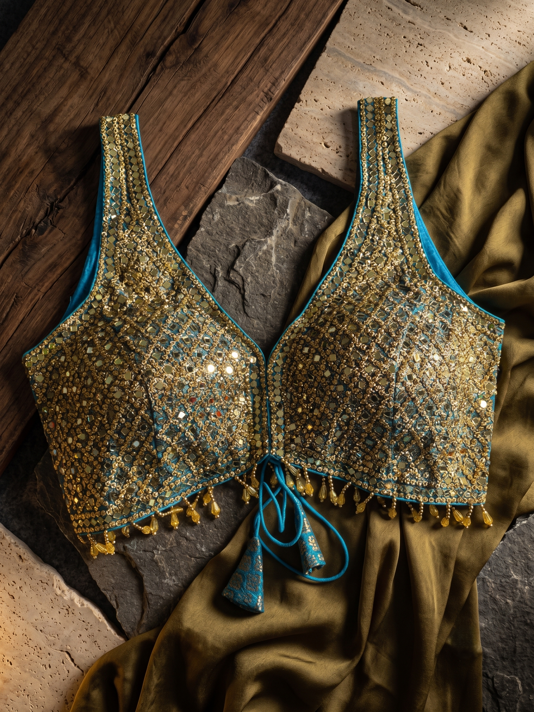 Lunara Festive Glow Blouse