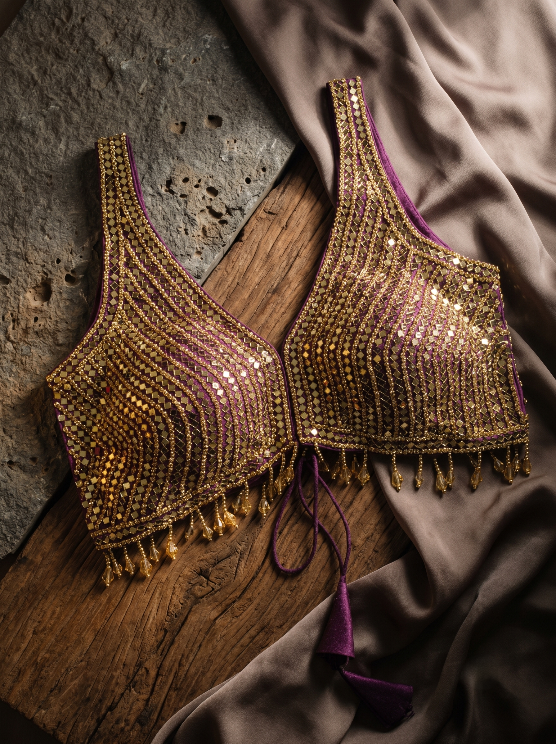 Lunara Festive Glow Blouse