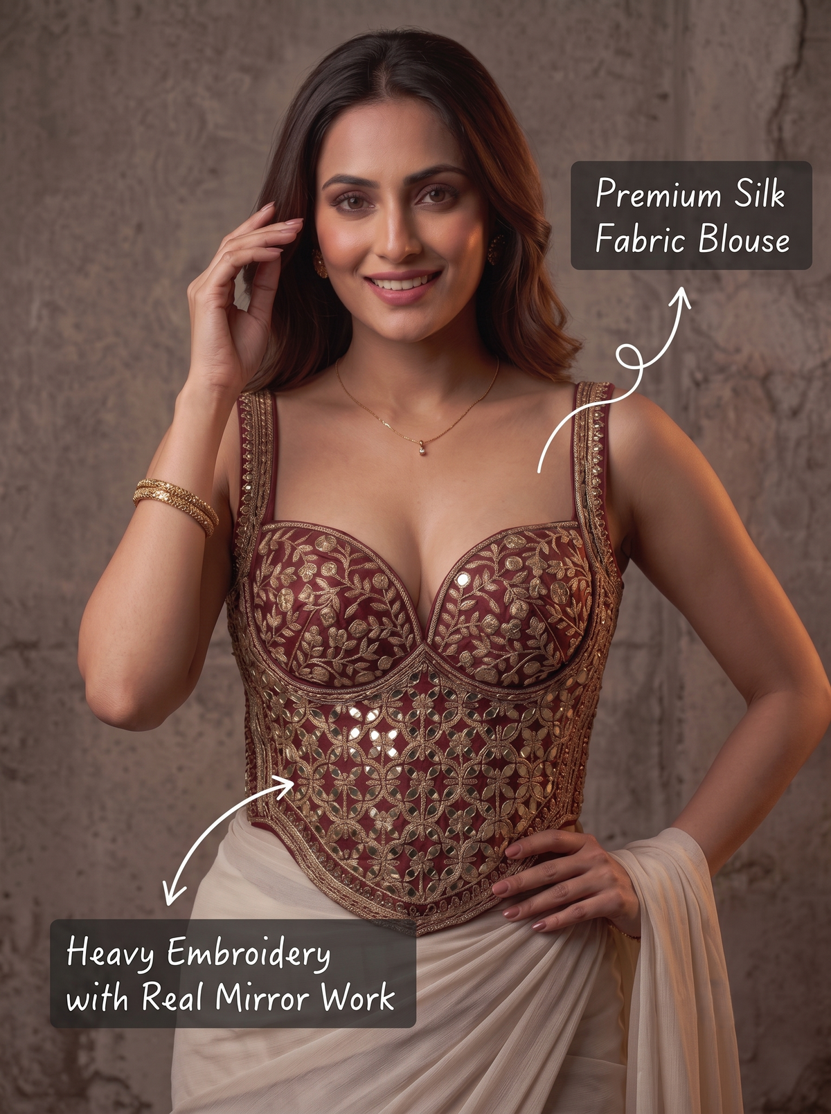 Aaina Royale Blouse