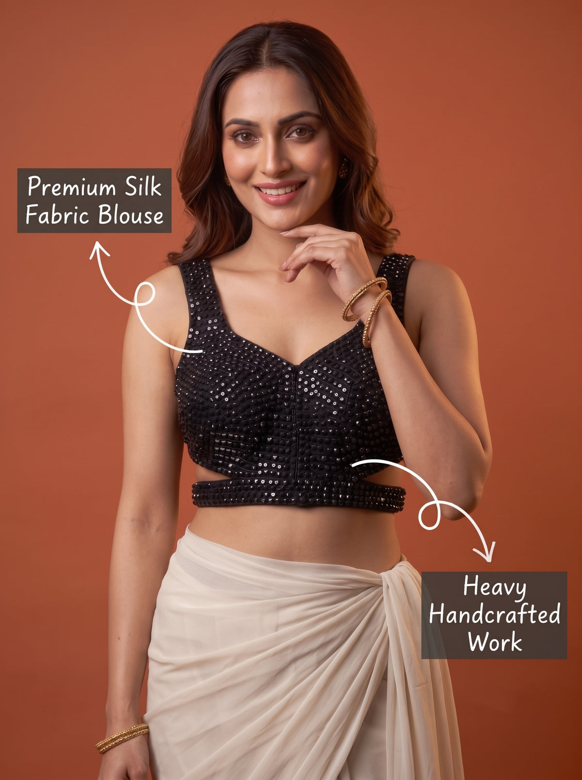 Luxe Belt Blouse