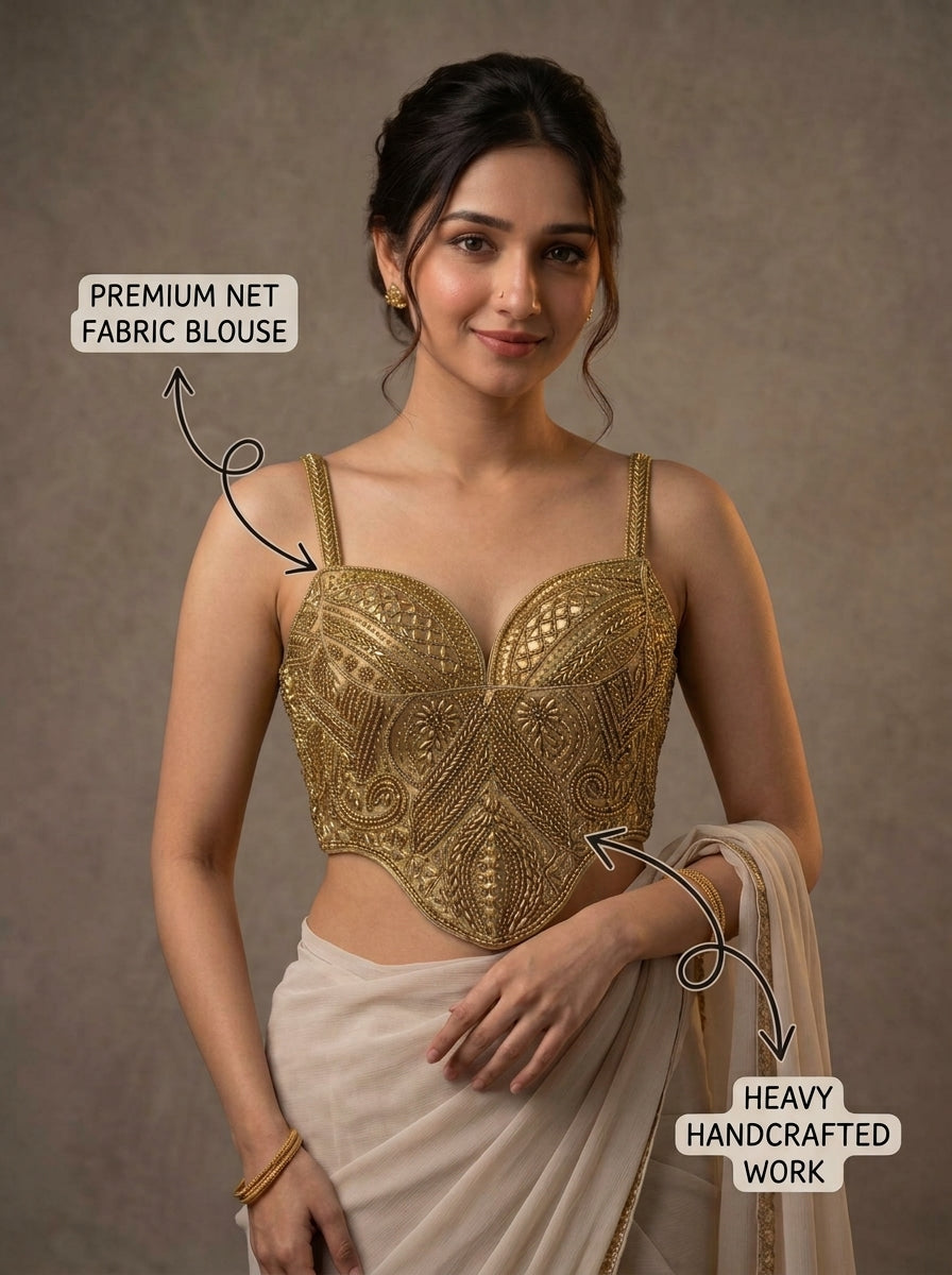 Nivara Designer Net Blouse