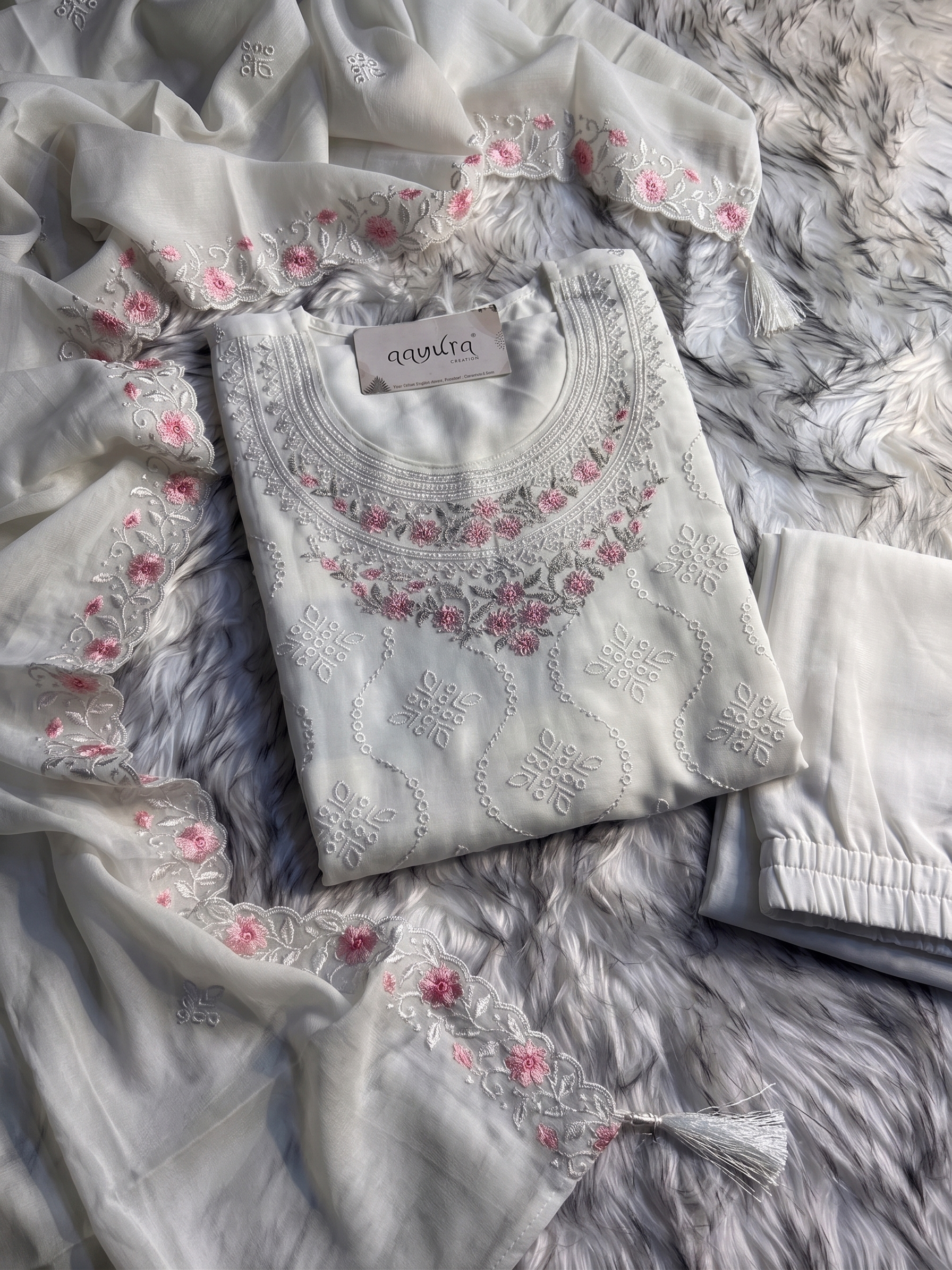 Eira Festive Palazzo Sharara Set