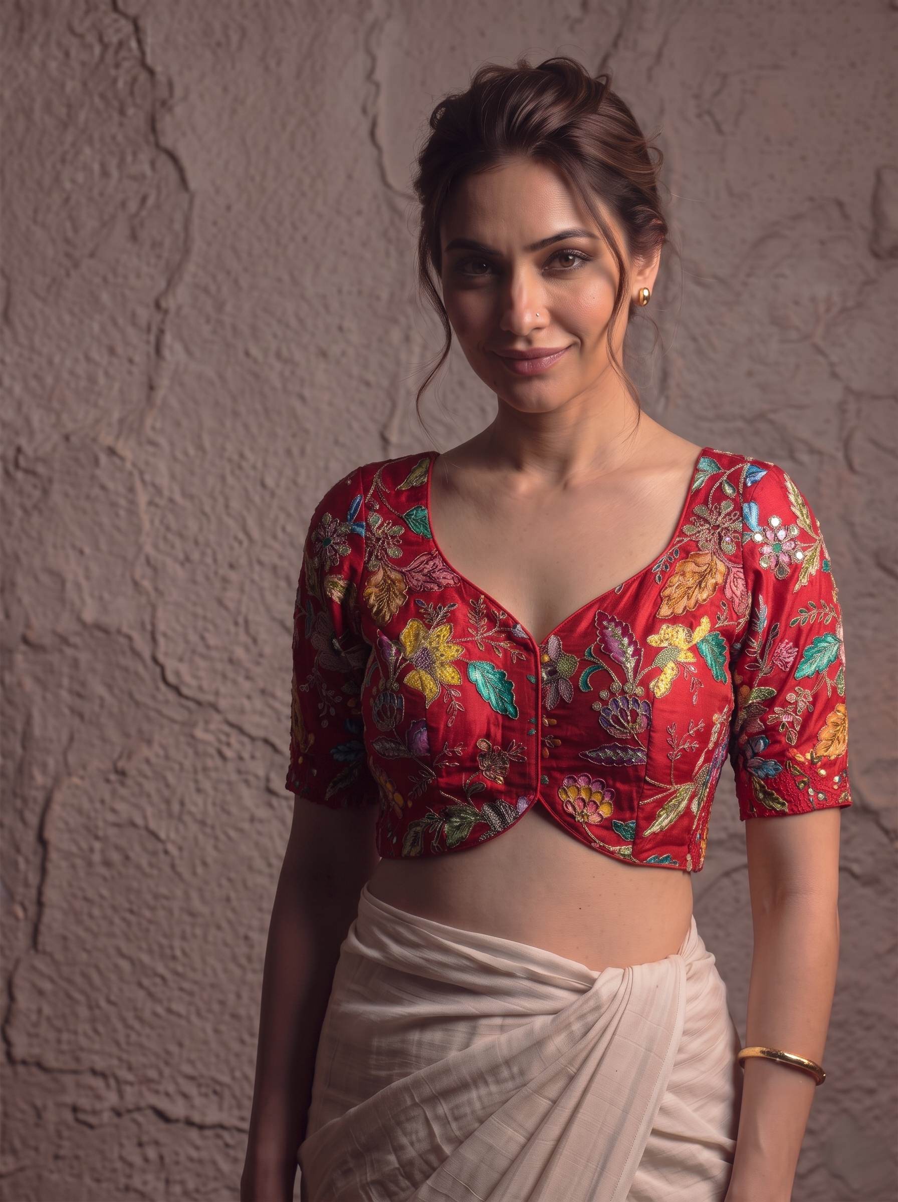 Priyanka Crepe Stretchable Blouse