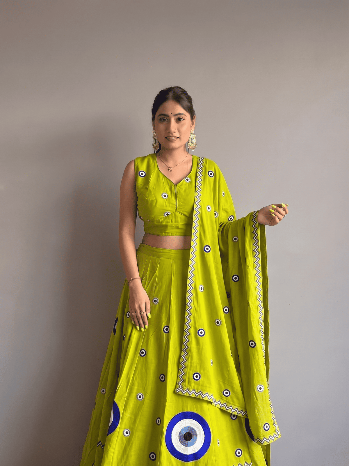 Cotton Lehenga With Blouse