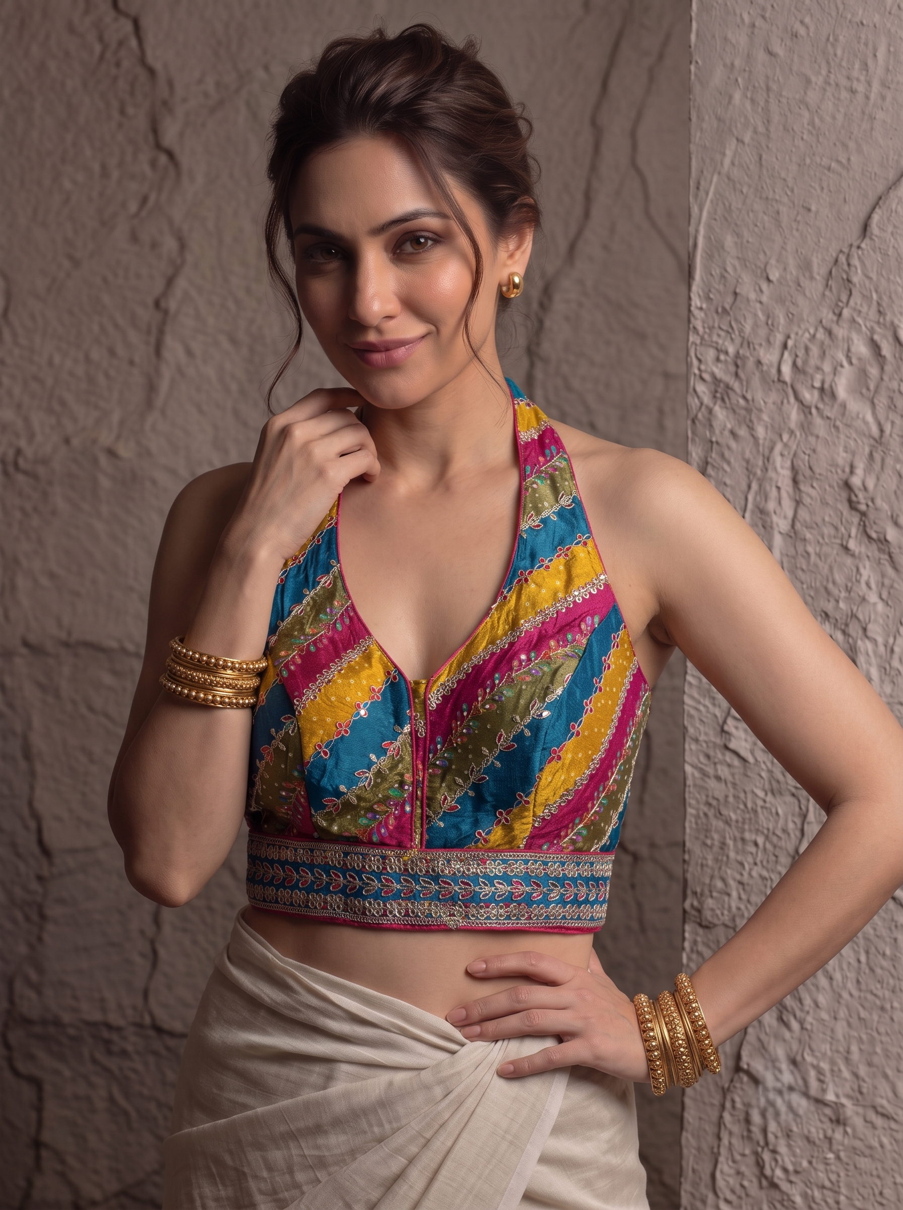 Elara Halter Blouse