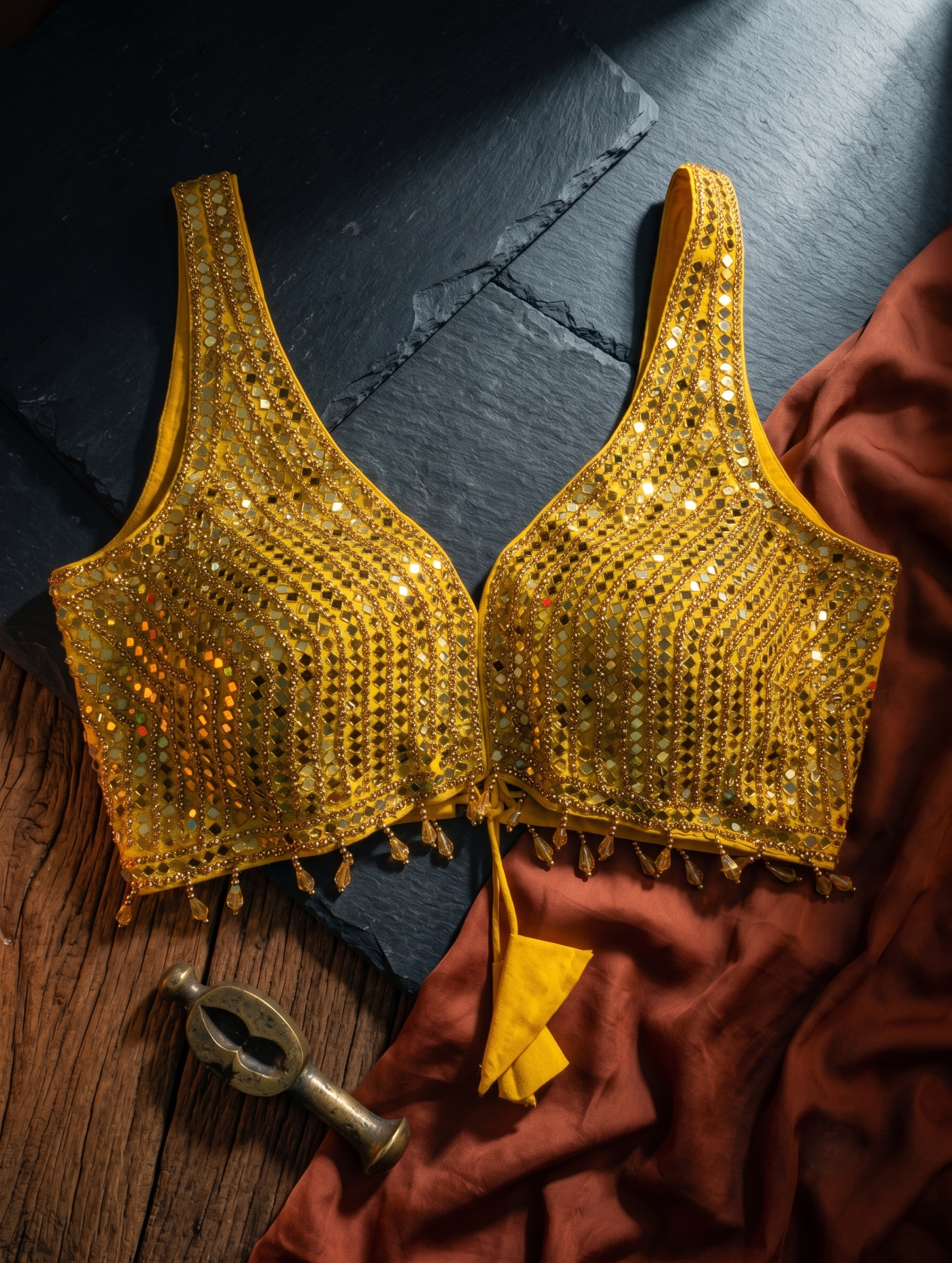 Lunara Festive Glow Blouse