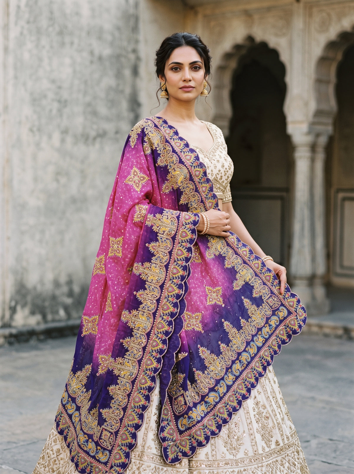 Zarika Chinon Dupatta