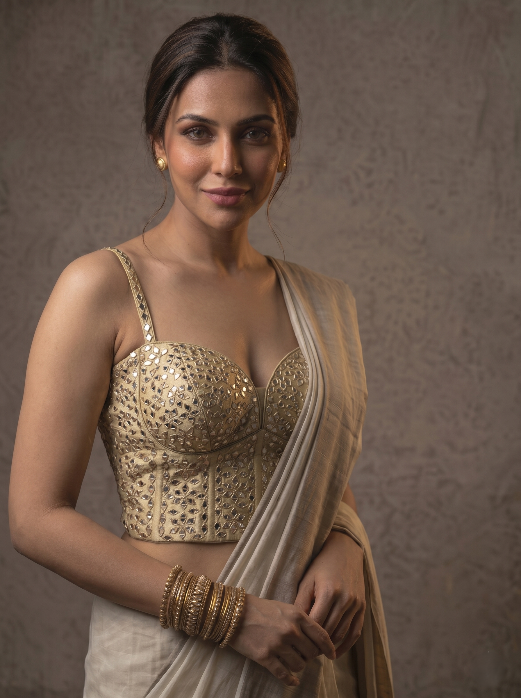Sitara Mirror Charm Designer Blouse