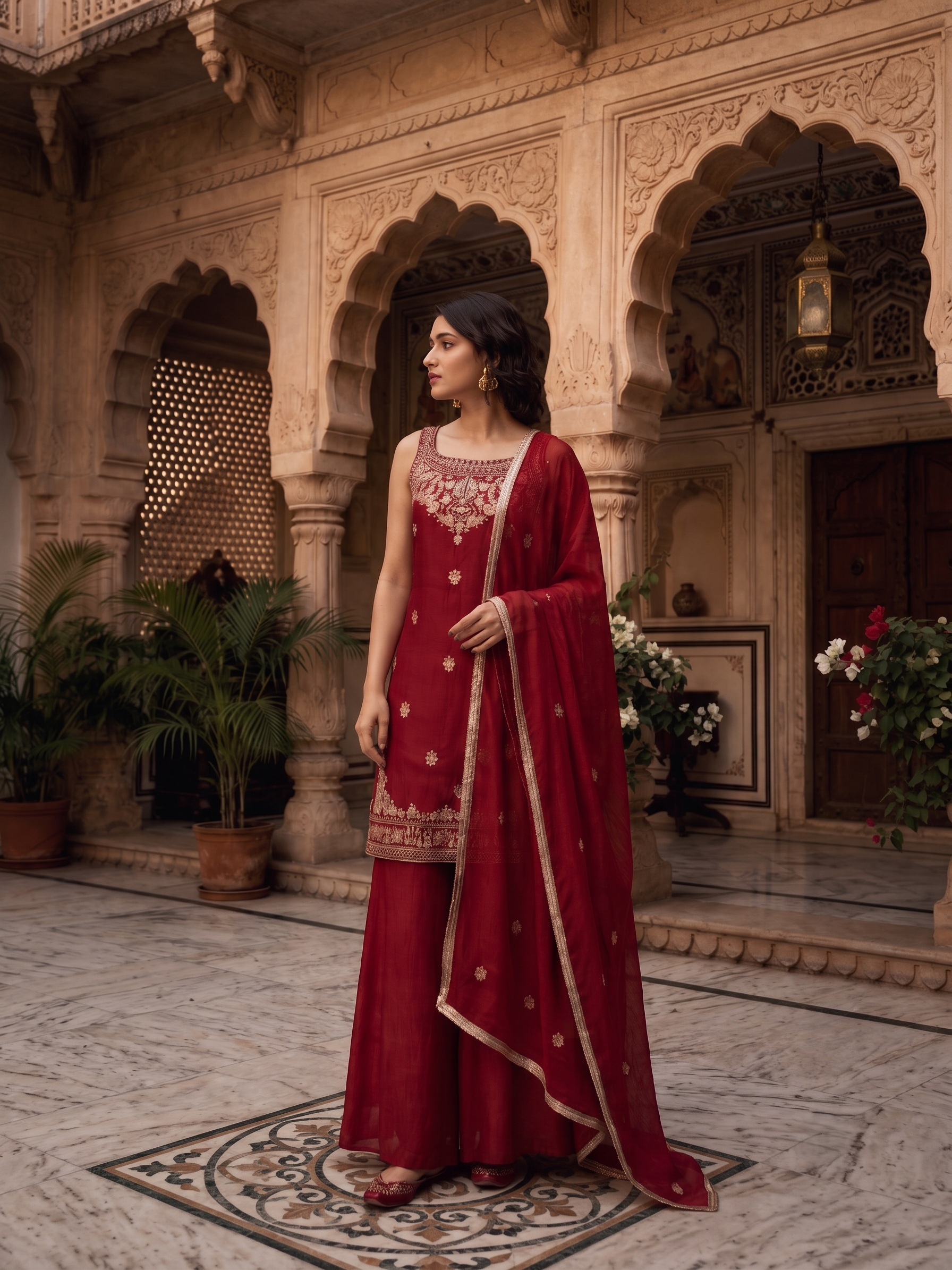 Mehreen Rangoli Crush Co-Ord Set