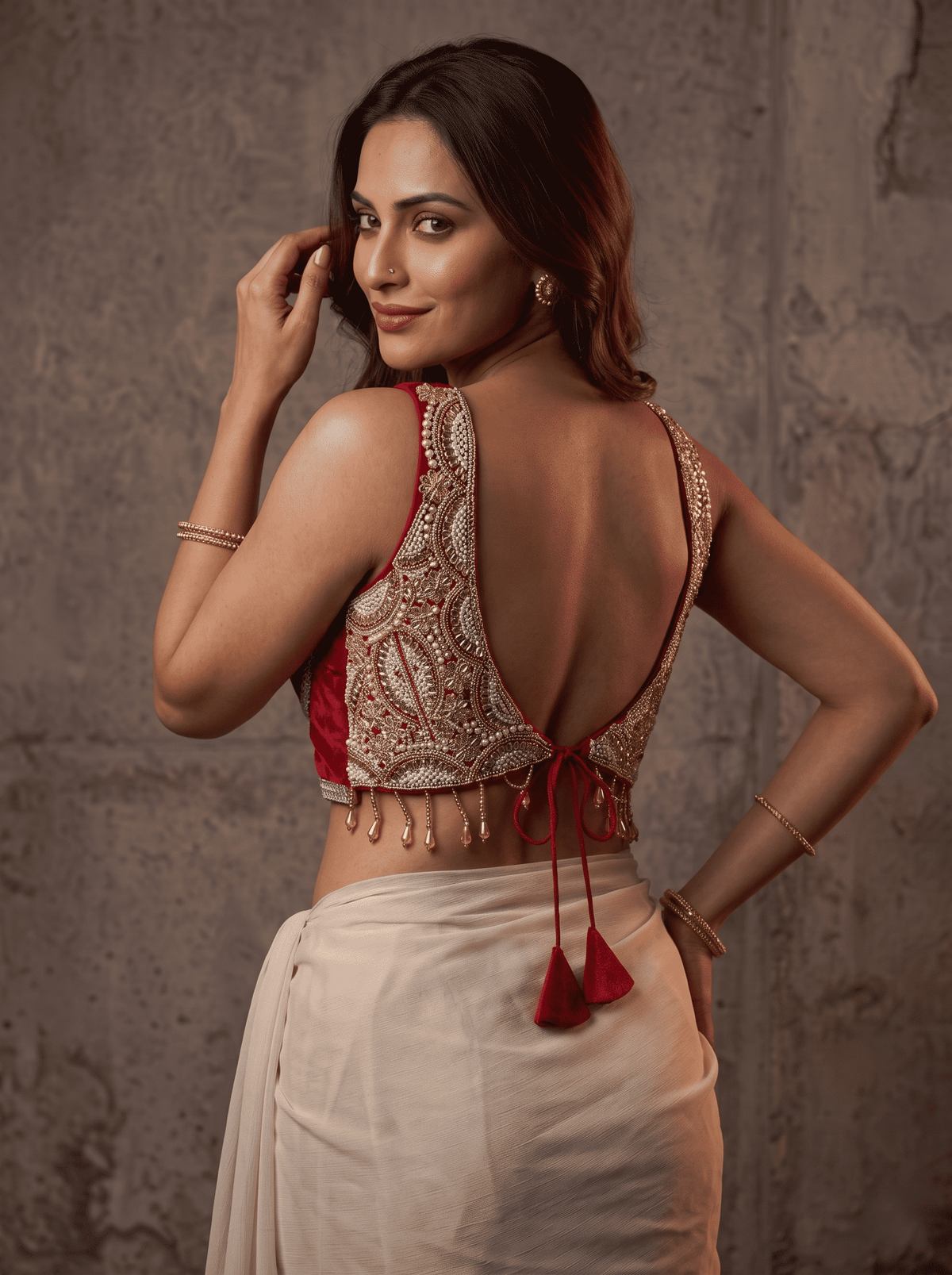 Roshani Heavy Embroidery Blouse