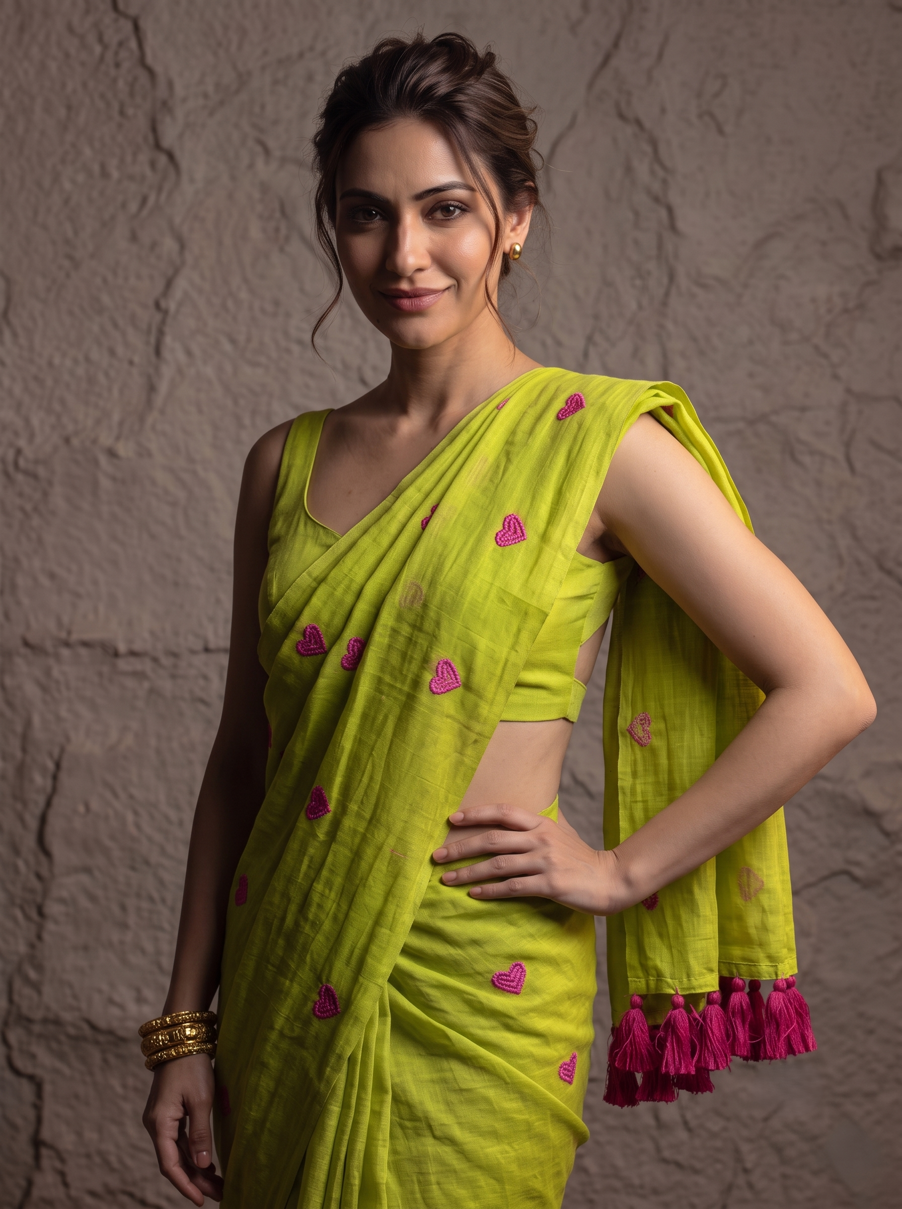 Hridaya Pure Mal Cotton Saree