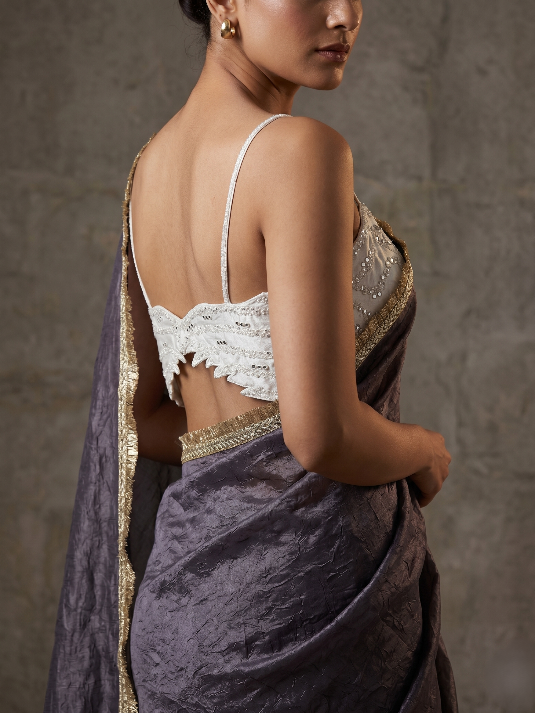 Grace Fendy Saree Set