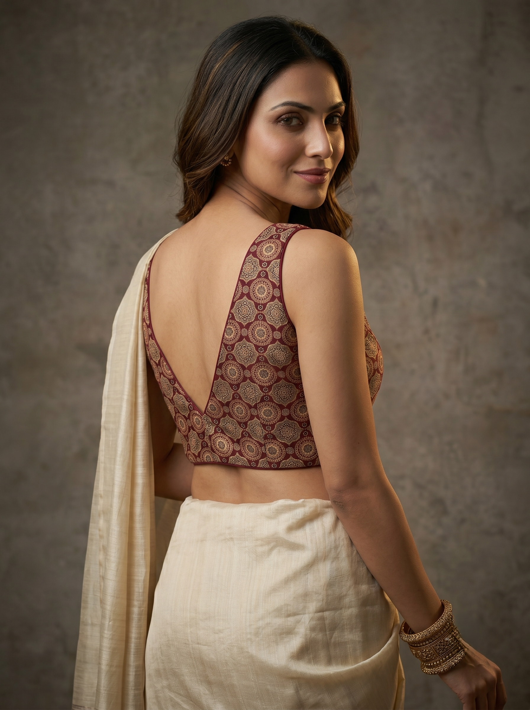 V Neck Cotton