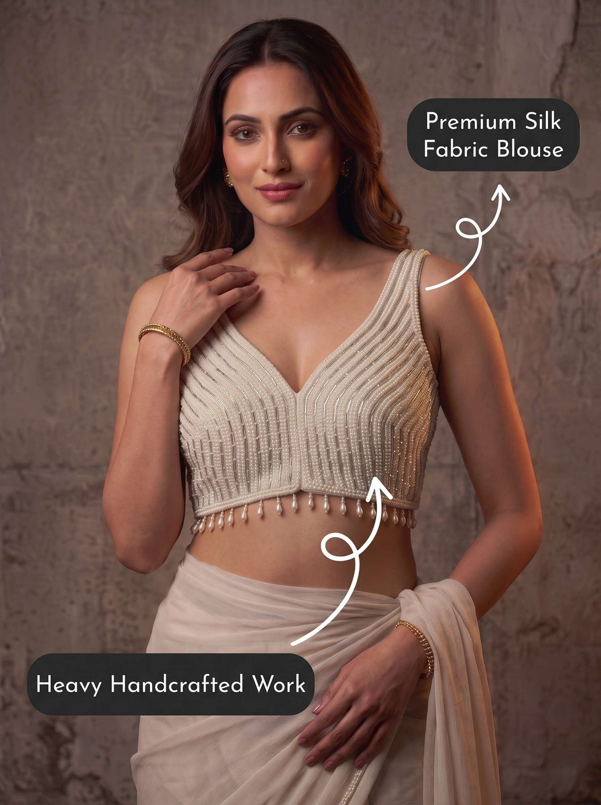 Empress Luxe Handcrafted Blouse