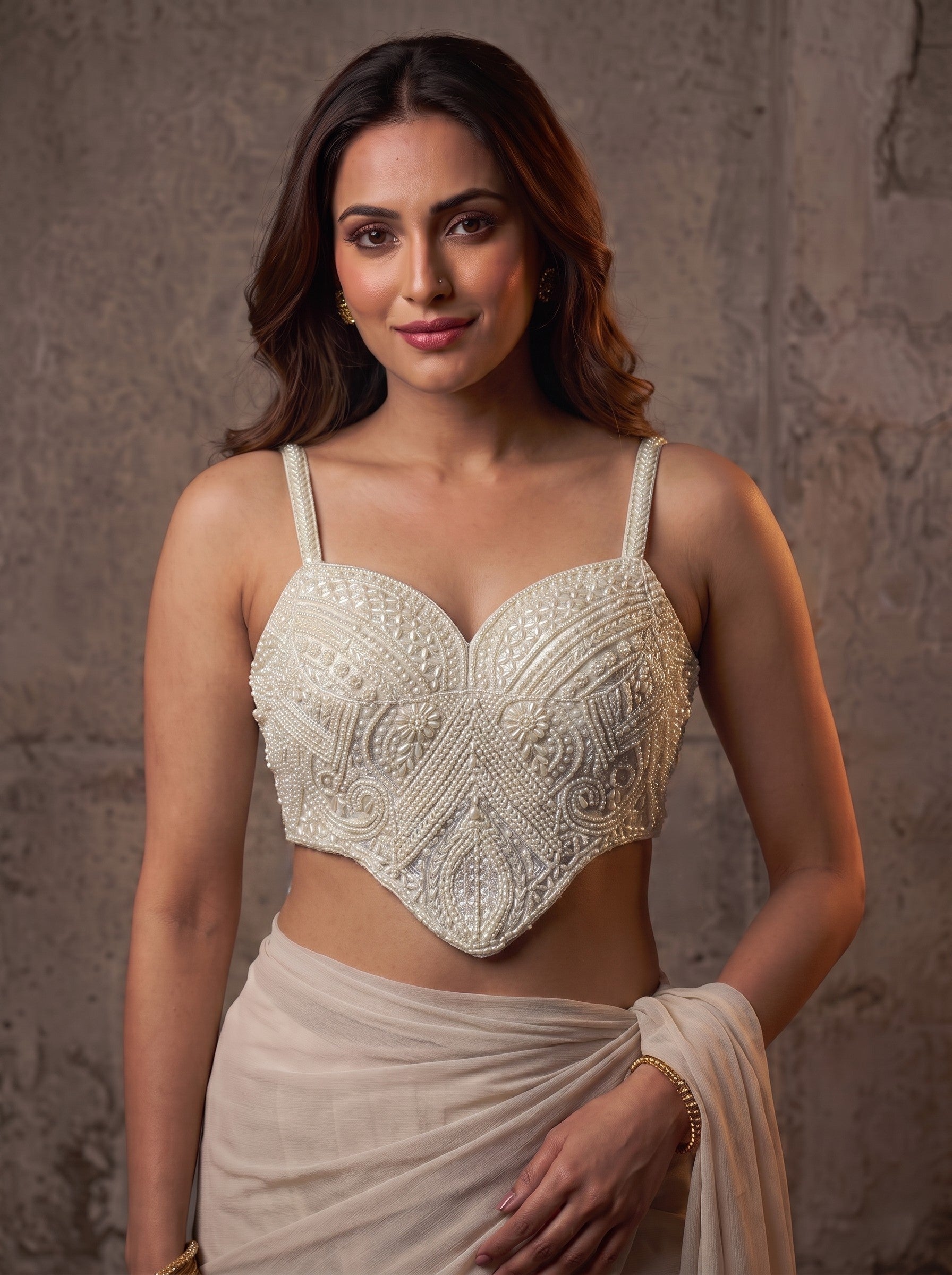 Nivara Designer Net Blouse