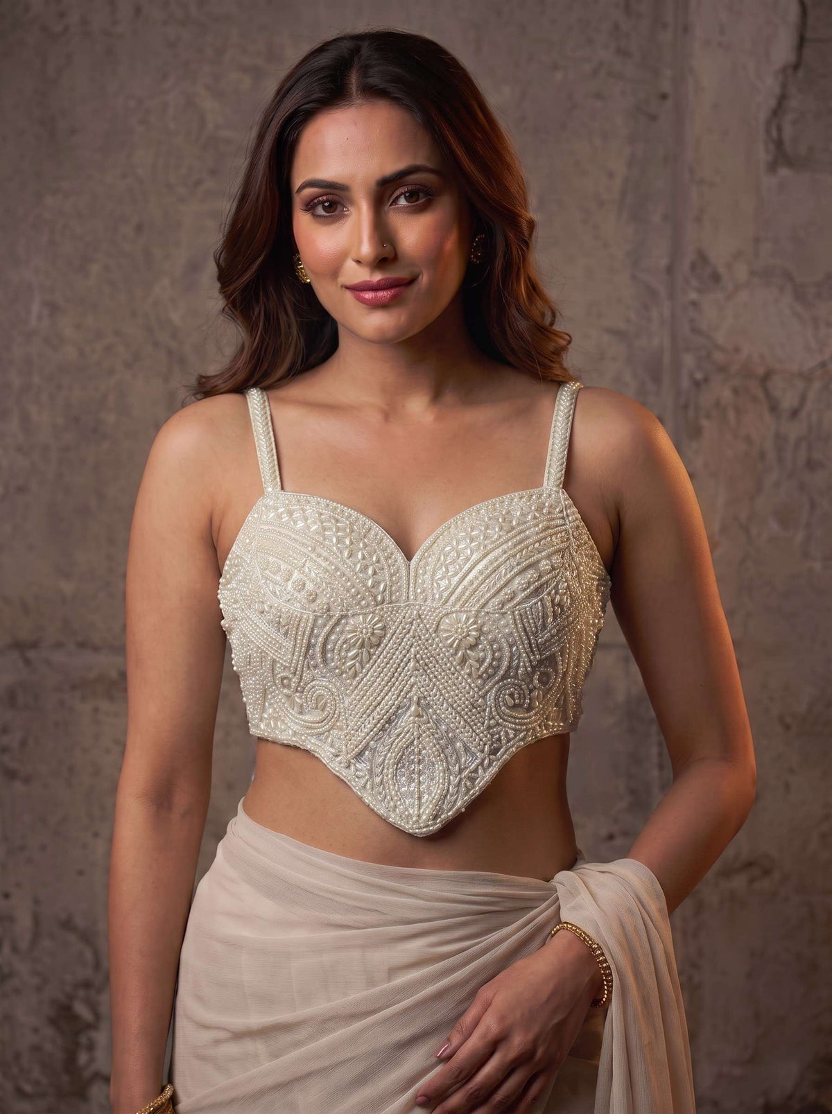 Nivara Designer Net Blouse
