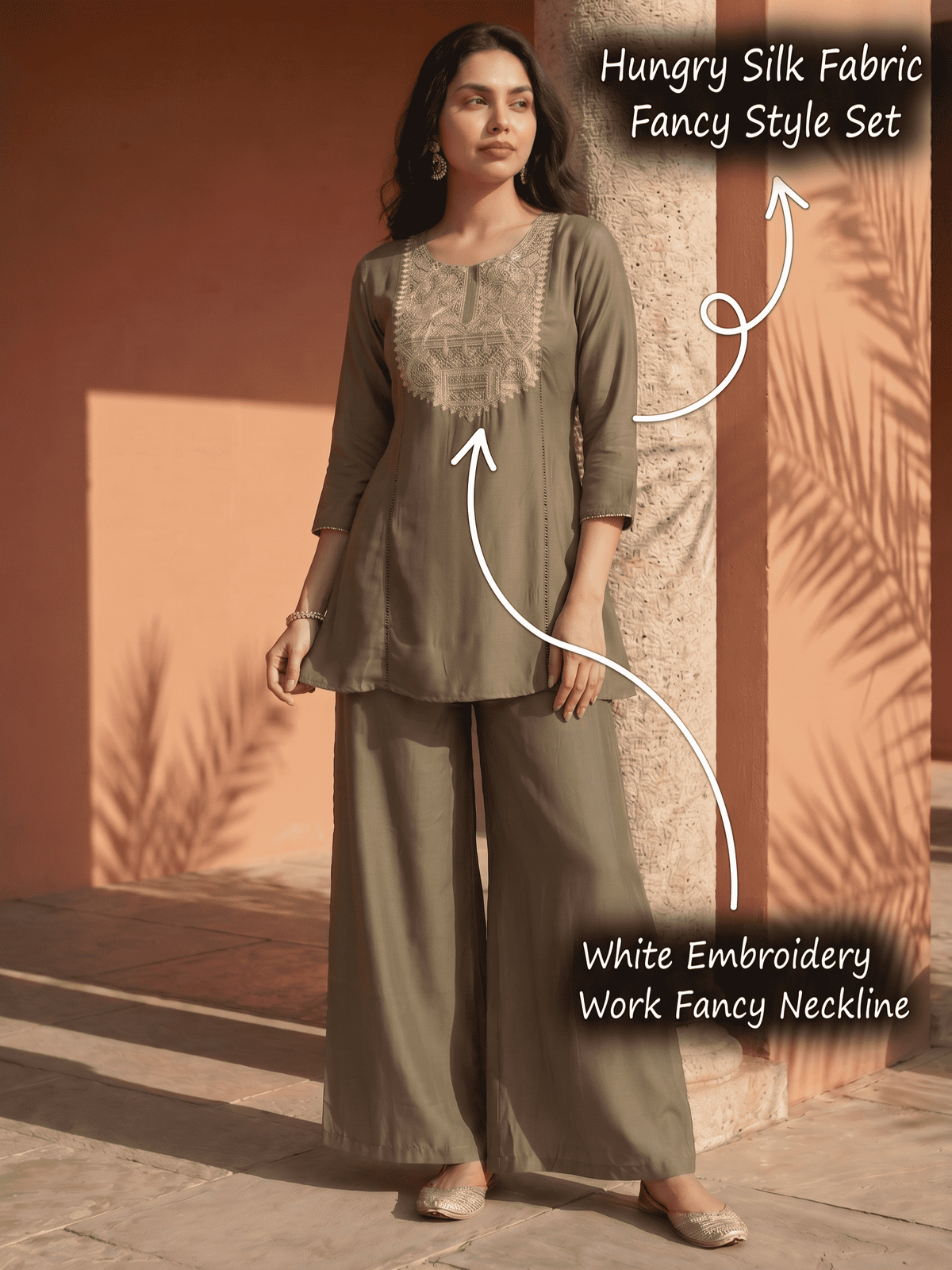Kiara Embroidered Co-Ord Set