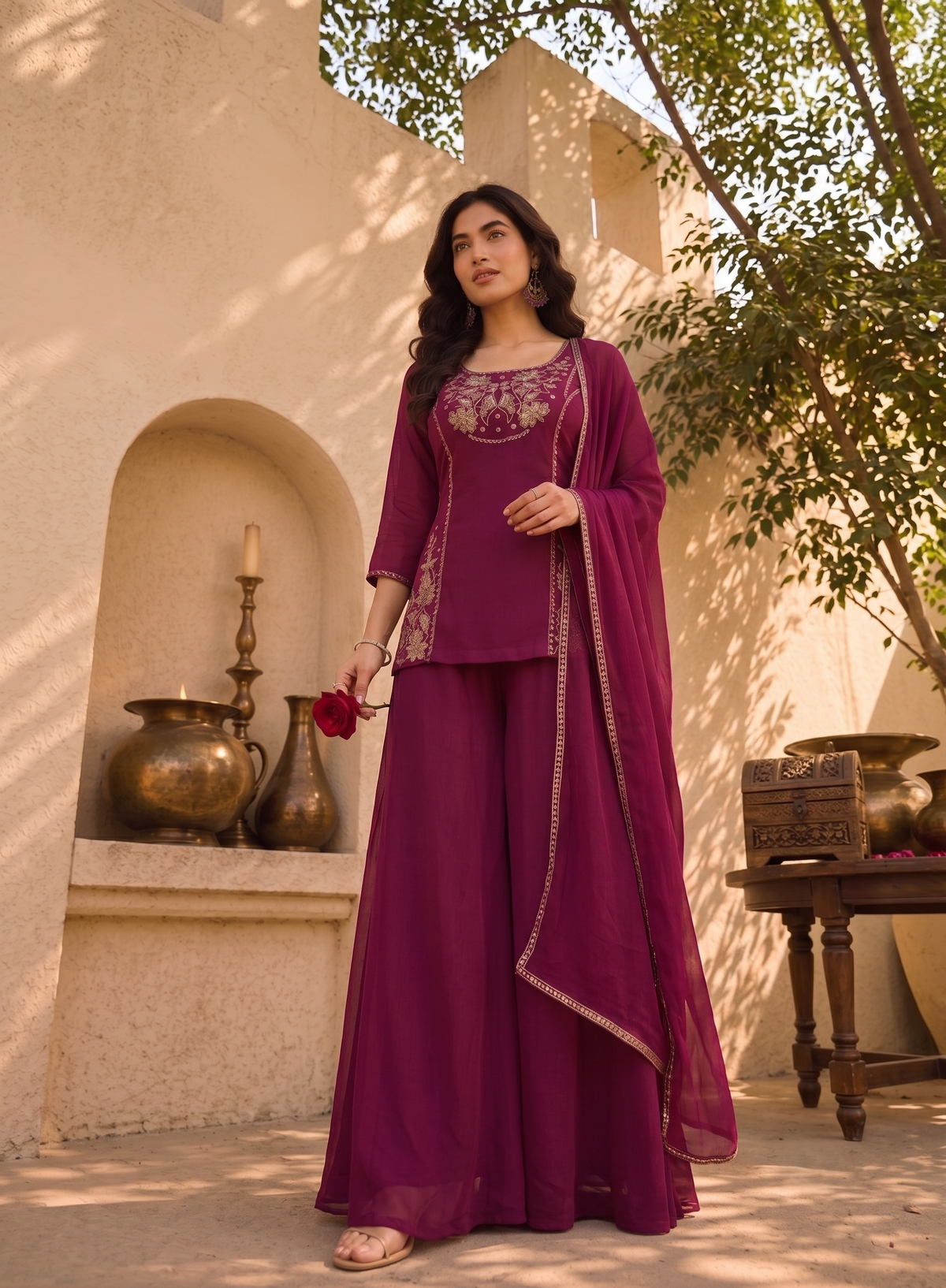 Ruhani Mal 2 Tone Designer Set