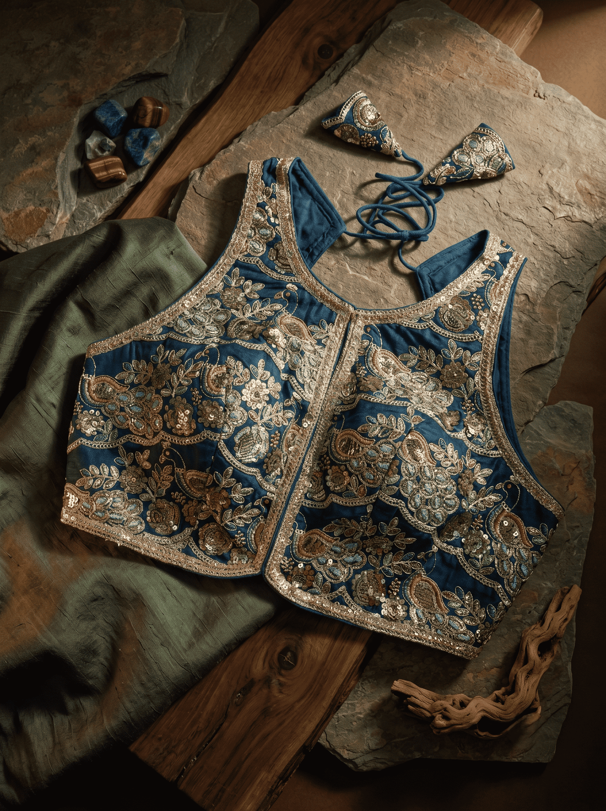 Neena Lace Stitch Designer Blouse