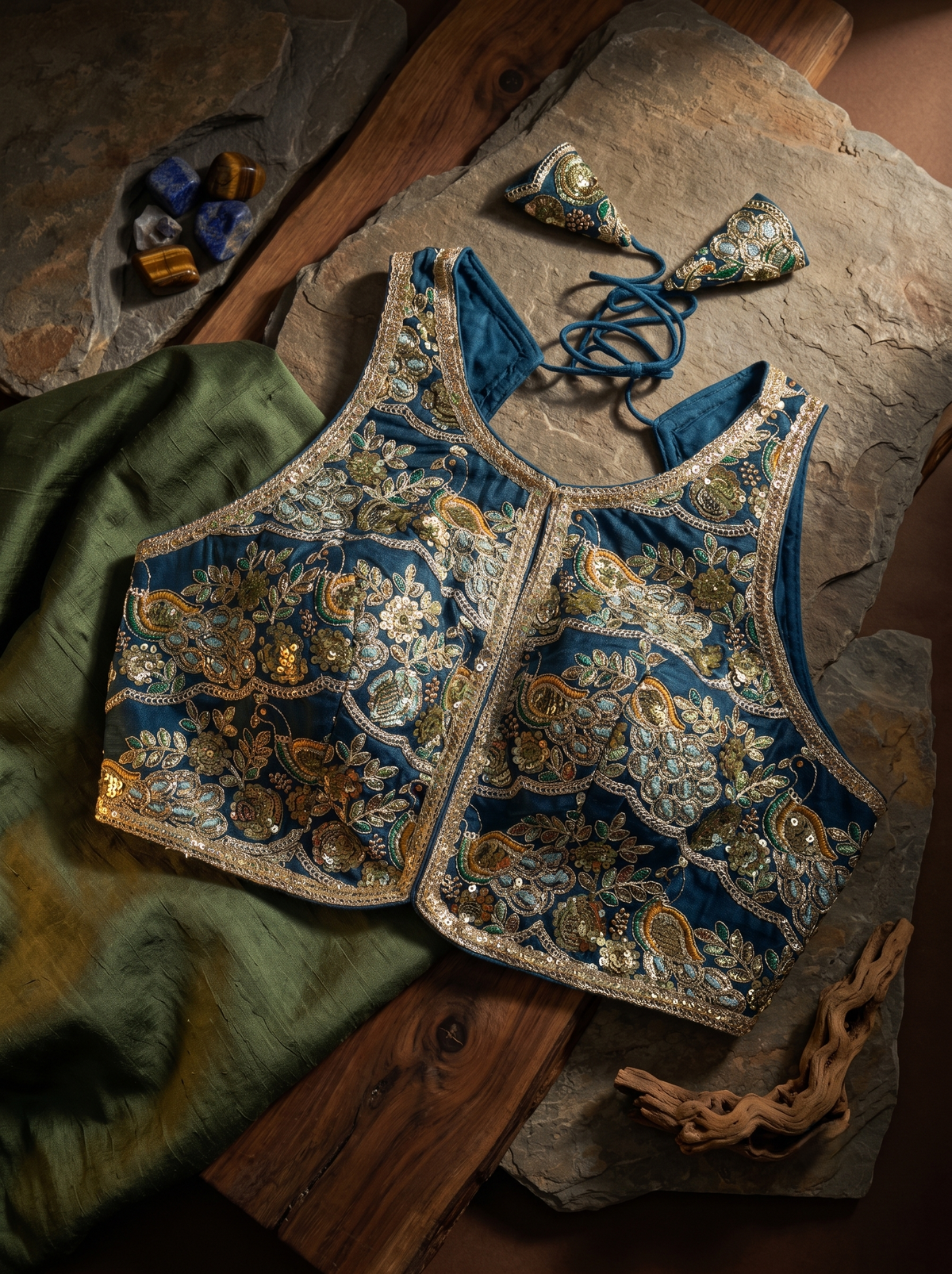 Neena Lace Stitch Designer Blouse