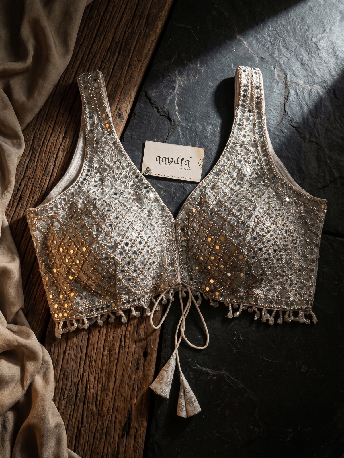 Lunara Festive Glow Blouse