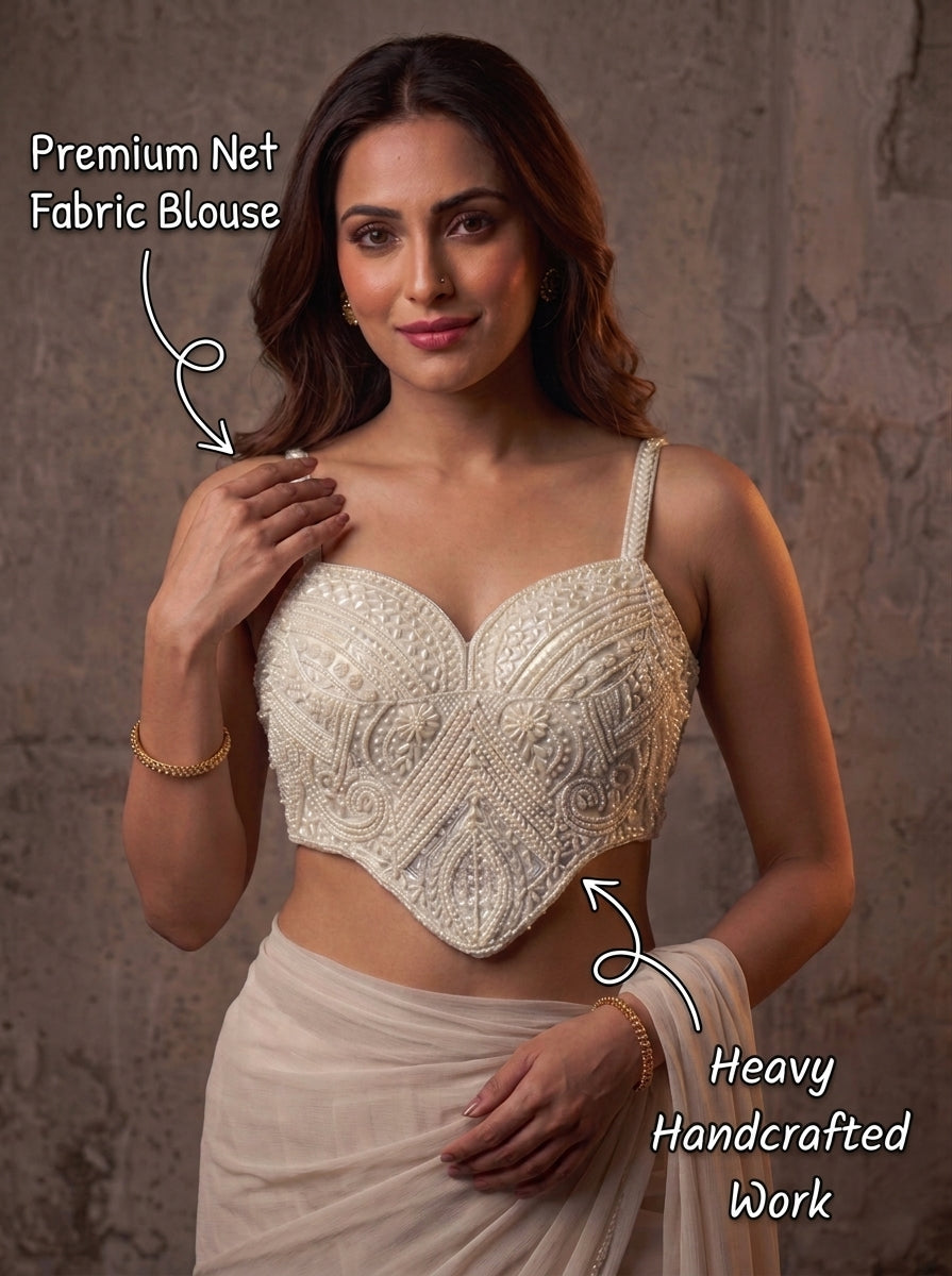 Nivara Designer Net Blouse