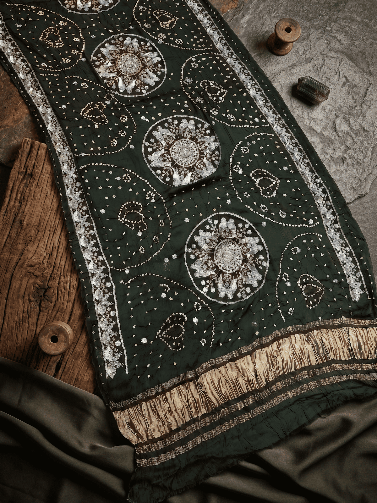 Royal Gajji Silk Dupatta