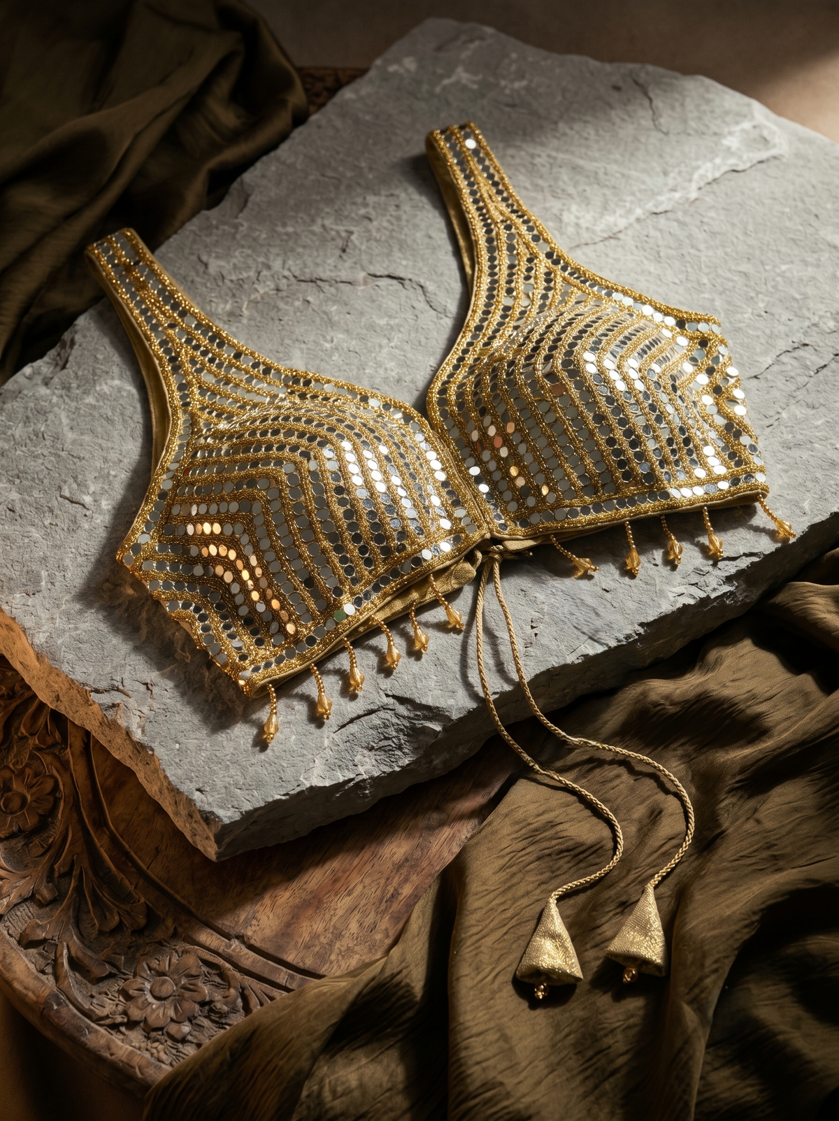 Lunara Festive Glow Blouse