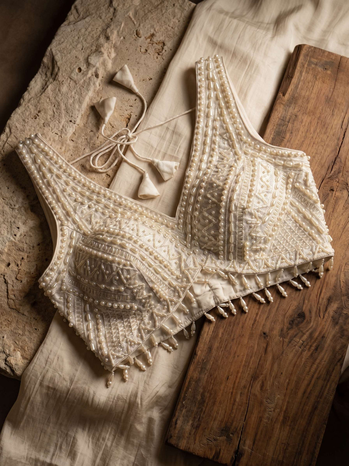 Grande Aurelle Handcrafted Blouse