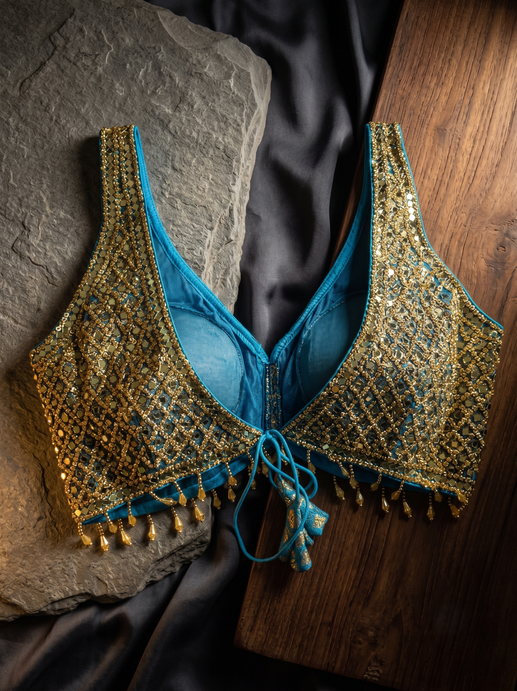 Lunara Festive Glow Blouse