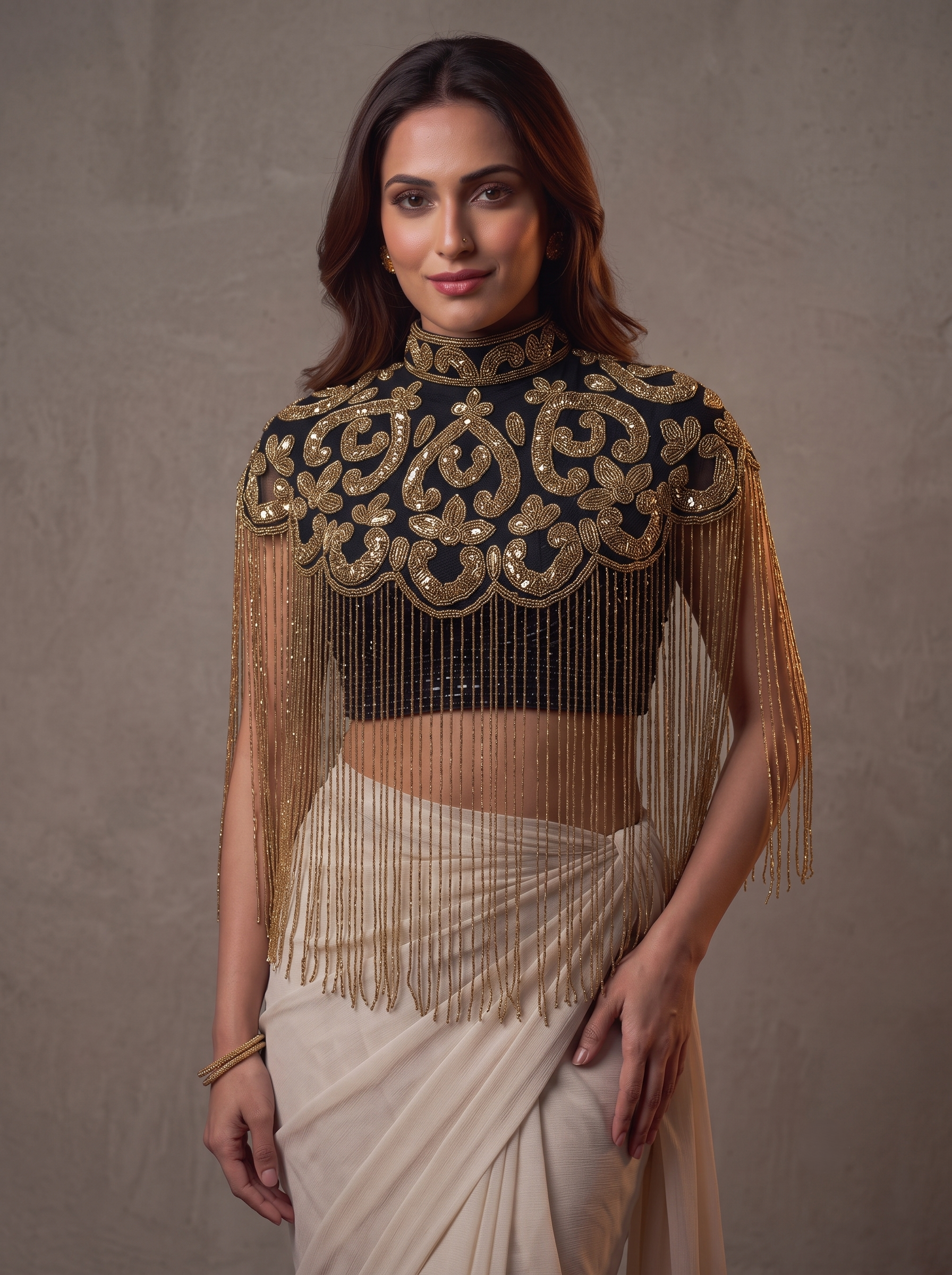 Pearl Aura Designer Kochi Pochi Blouse