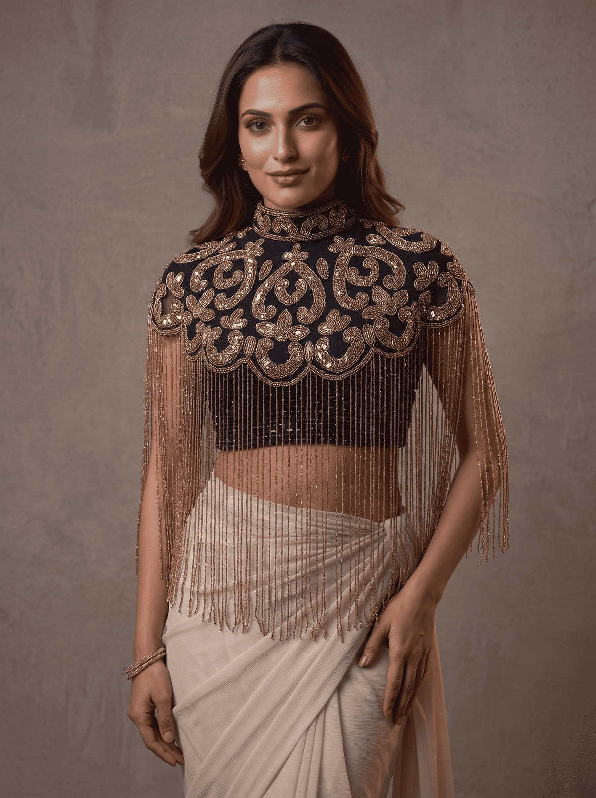 Pearl Aura Designer Kochi Pochi Blouse