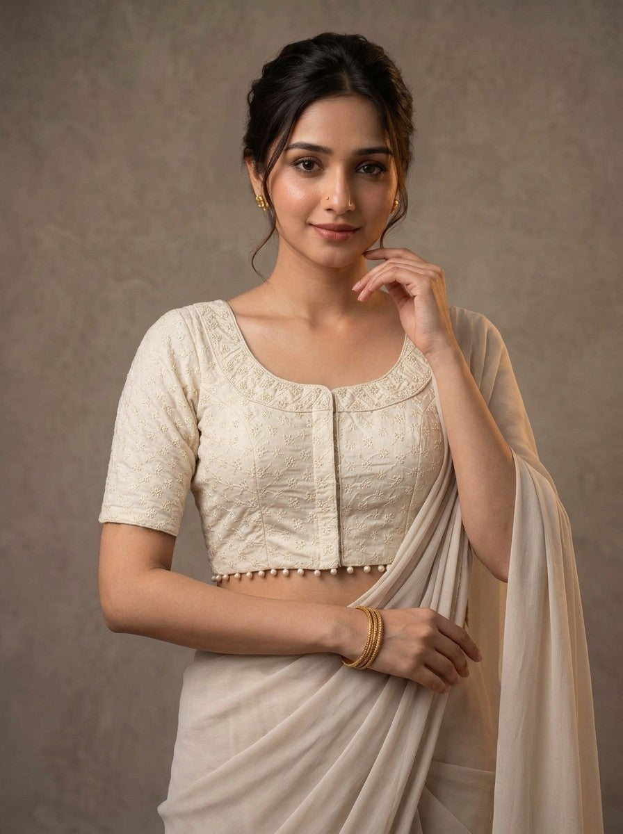 Hakoba Collar Blouse 2