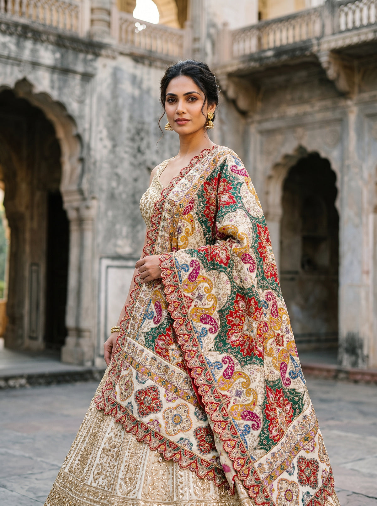 Kiara Premium Chinon Dupatta