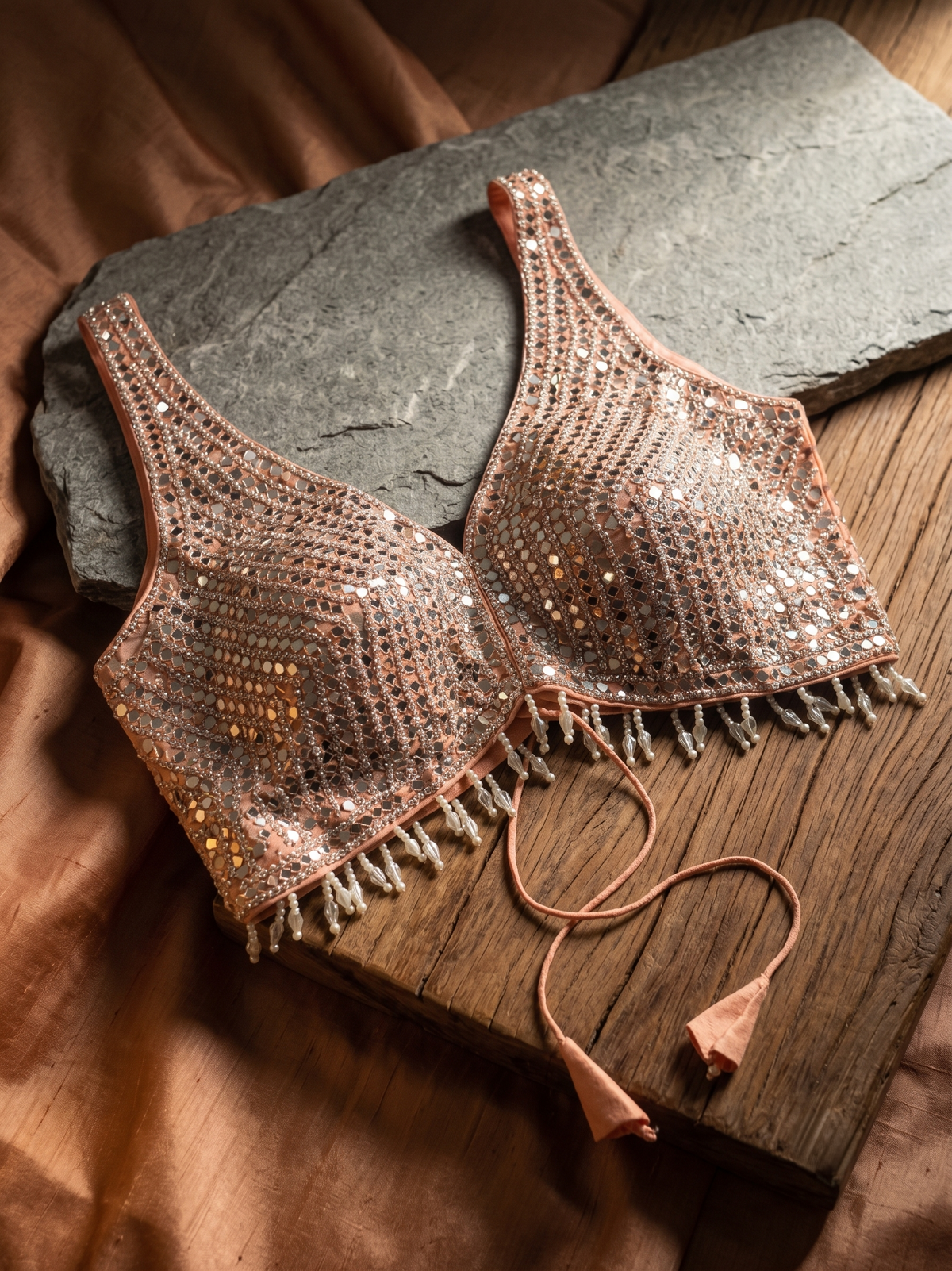 Lunara Festive Glow Blouse