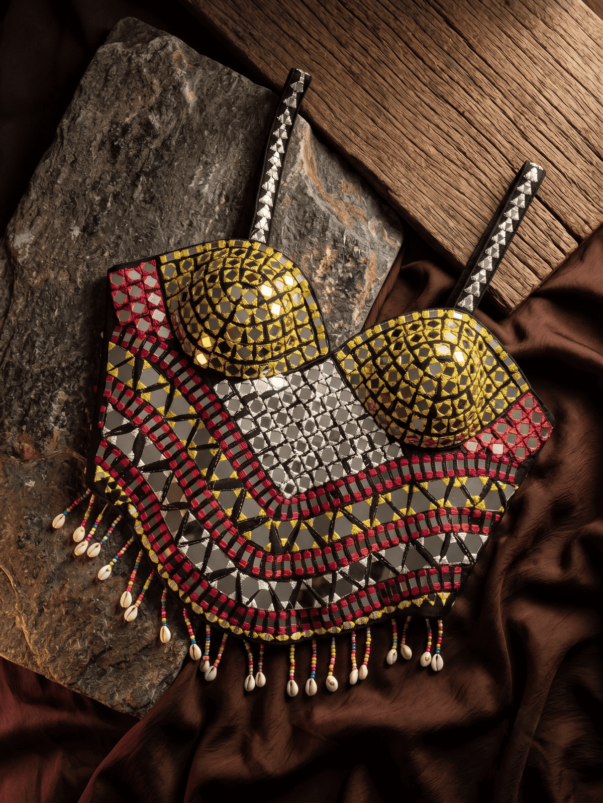 Shanaya Mirrorwork Shell Blouse